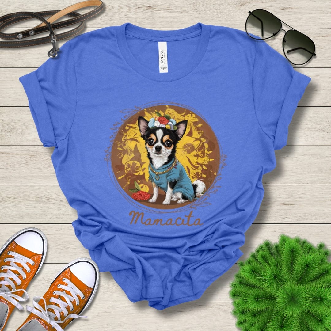 T-Shirt Heather True Royal / S Mamacita Mia Chihuahua Design Premium Unisex Tee --reallyintothat