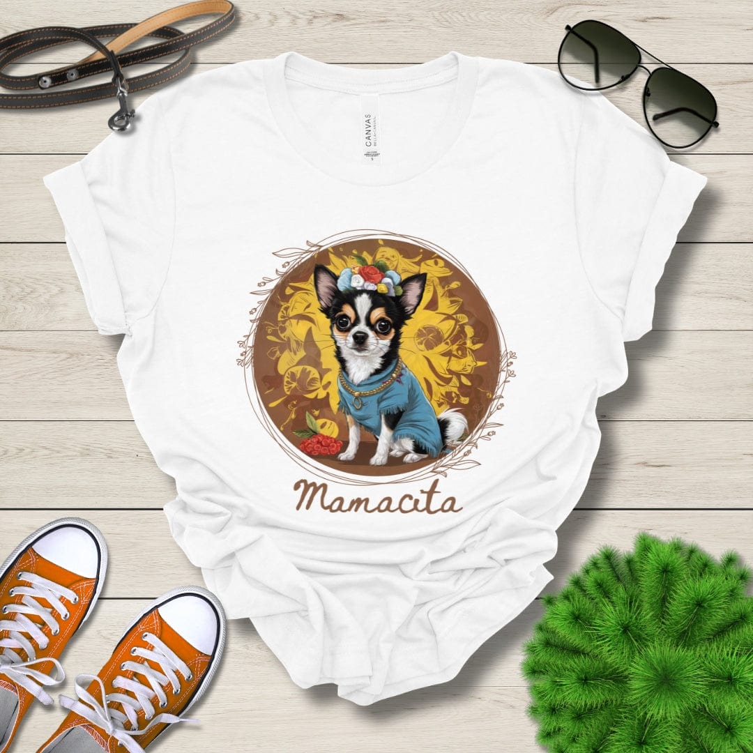 T-Shirt White / S Mamacita Mia Chihuahua Design Premium Unisex Tee --reallyintothat