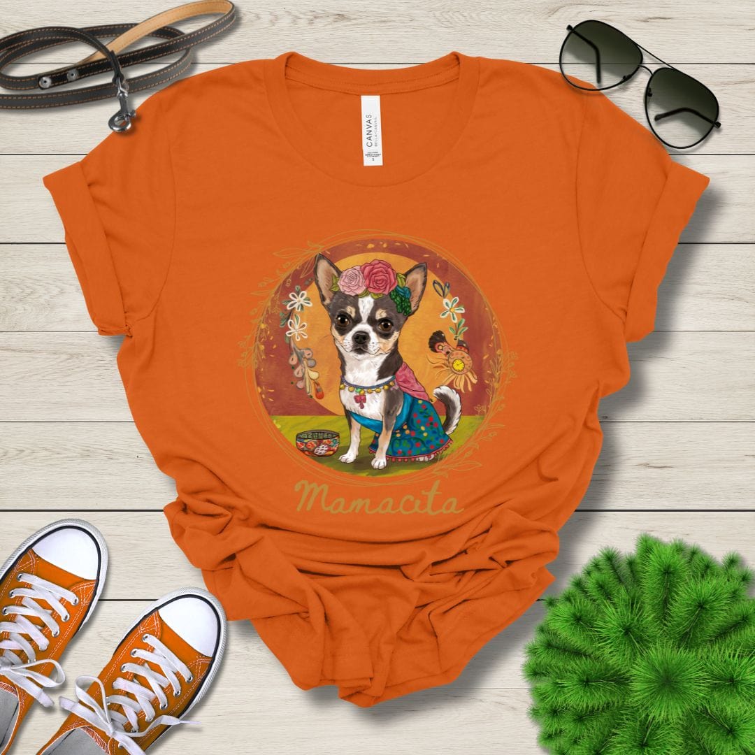 T-Shirt Autumn / S Mamacita Sofia Chihuahua Design Premium Unisex Tee --reallyintothat