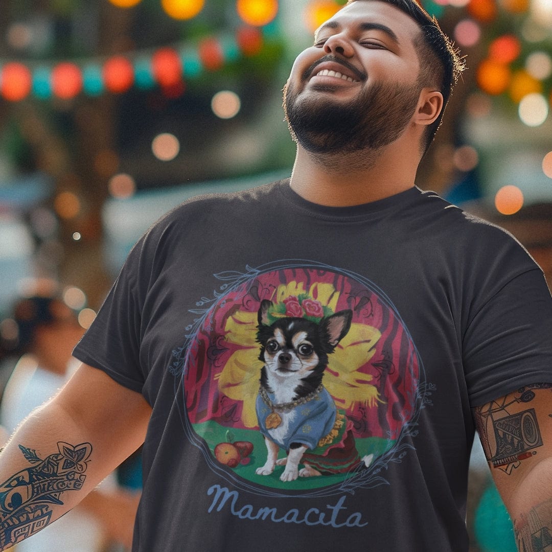 T-Shirt Mamacita Victoria Chihuahua Design Premium Unisex Tee --reallyintothat