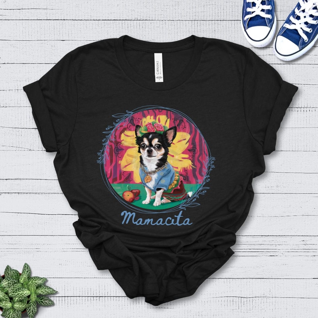 T-Shirt Mamacita Victoria Chihuahua Design Premium Unisex Tee --reallyintothat