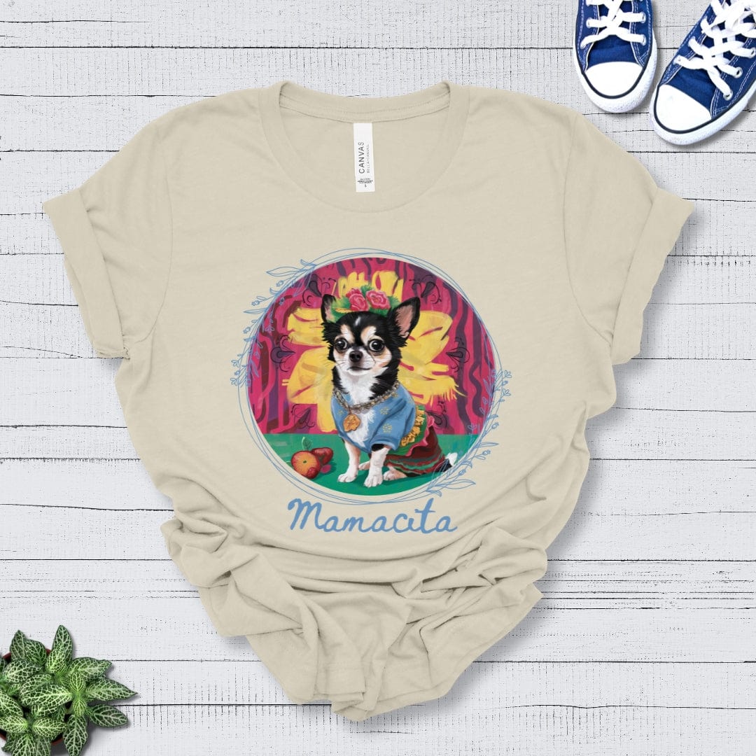 T-Shirt Mamacita Victoria Chihuahua Design Premium Unisex Tee --reallyintothat