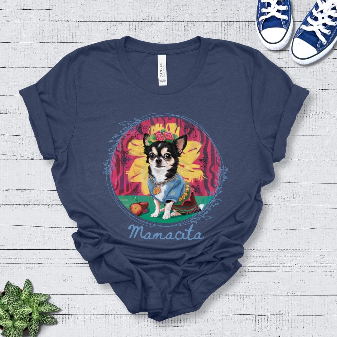 T-Shirt Mamacita Victoria Chihuahua Design Premium Unisex Tee --reallyintothat