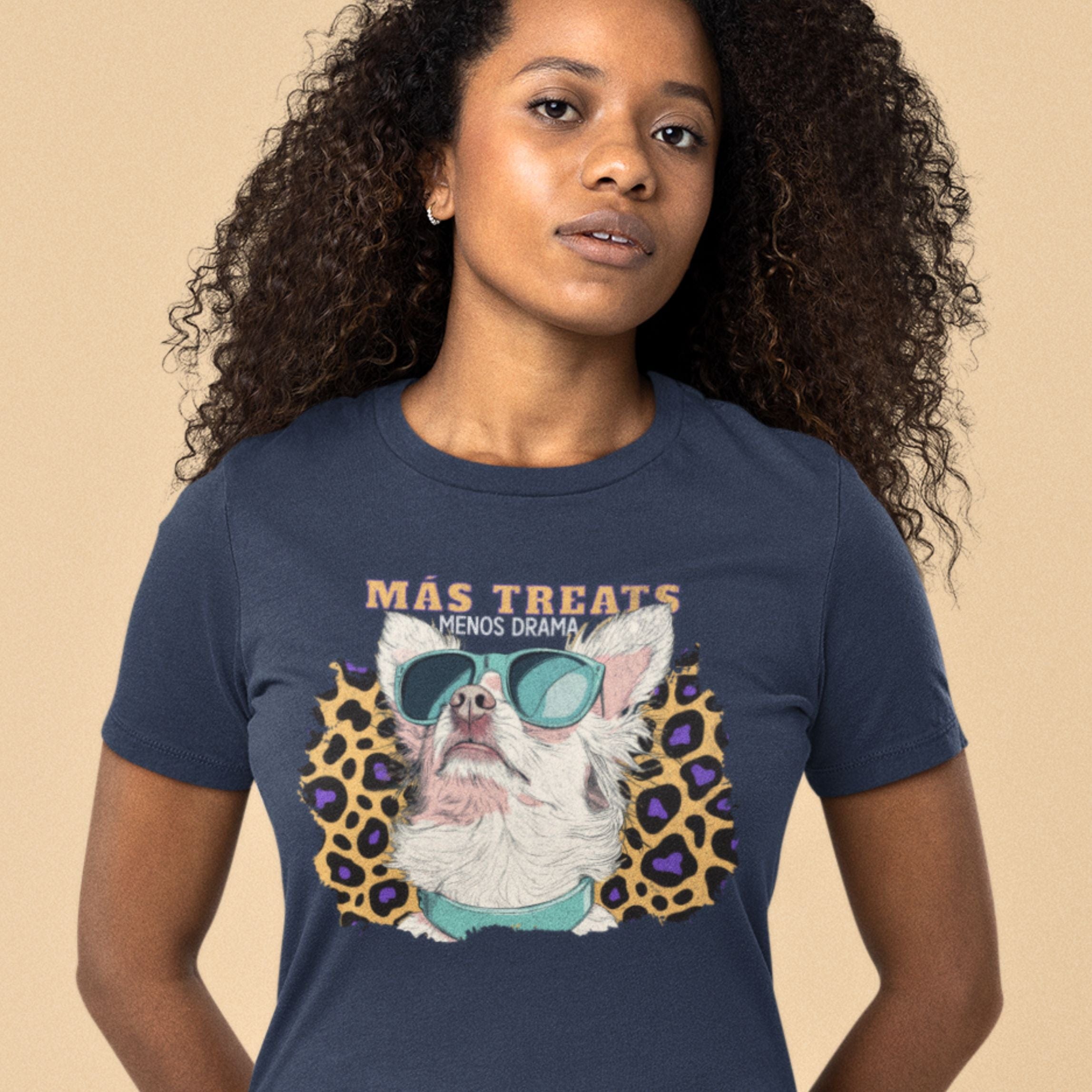 T-Shirt Mas Treats Menos Drama T-Shirt ReallyintoDogs