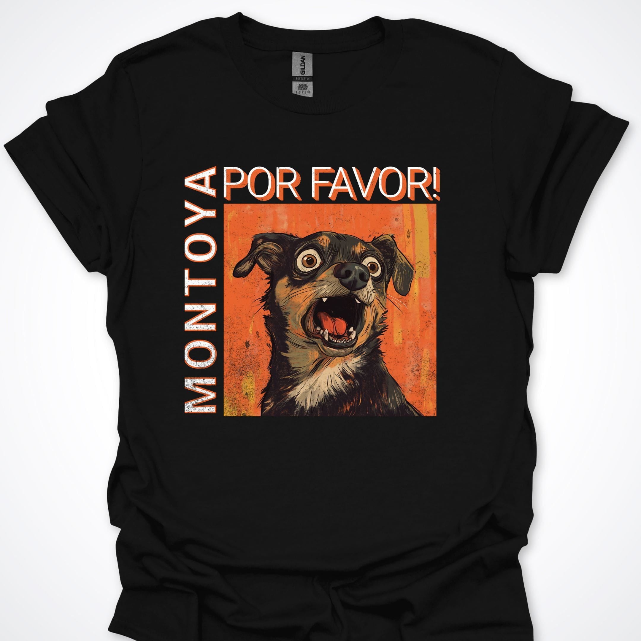 T-Shirt Black / S Montoya, Por Favor! Premium Unisex T-Shirt ReallyintoDogs