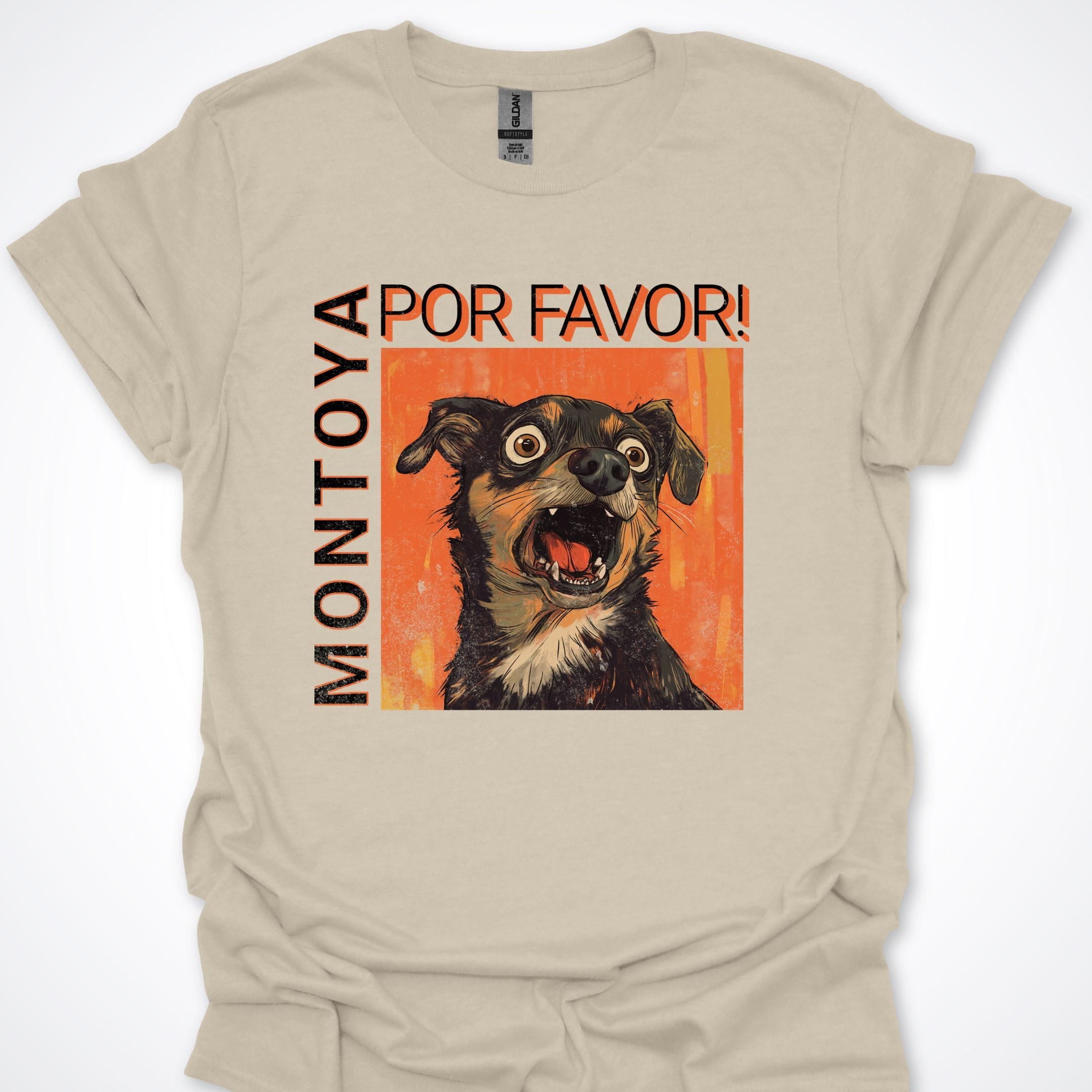 T-Shirt Natural / S Montoya, Por Favor! Premium Unisex T-Shirt ReallyintoDogs