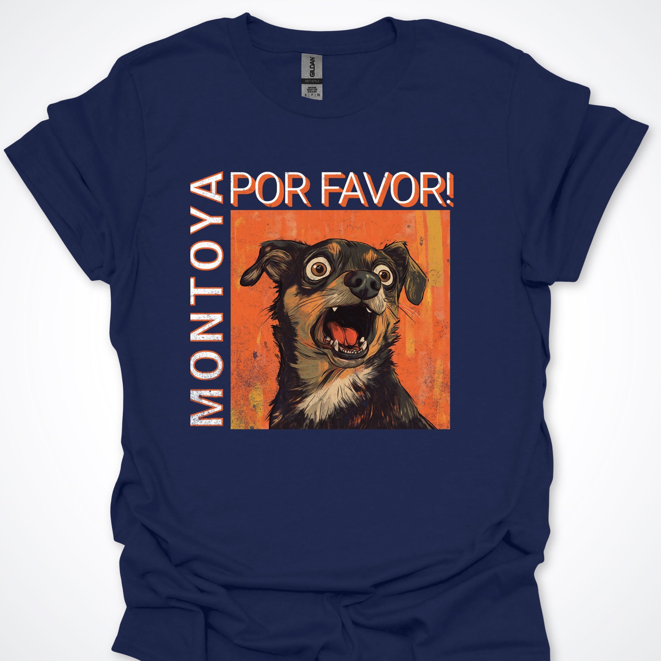 T-Shirt Navy / S Montoya, Por Favor! Premium Unisex T-Shirt ReallyintoDogs