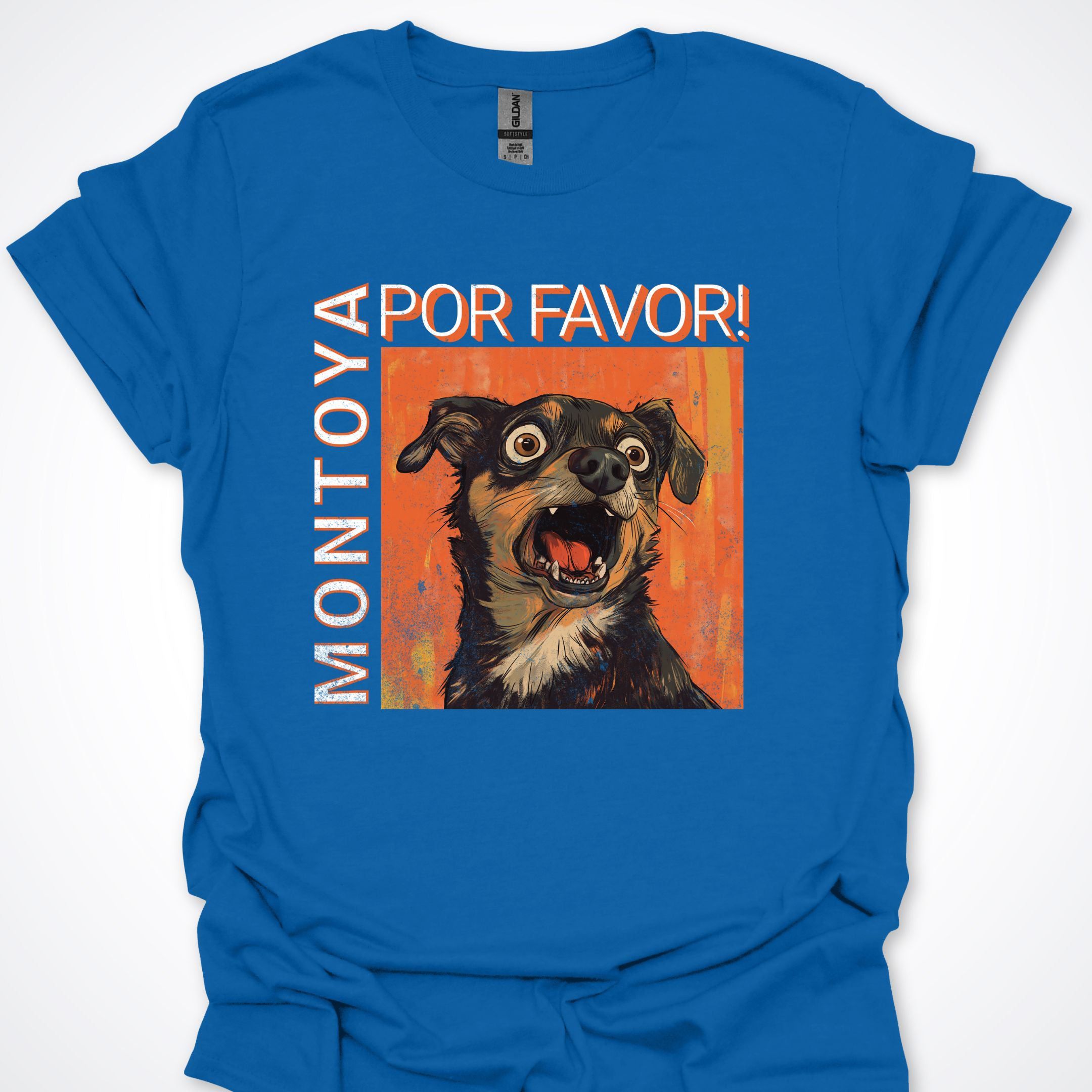 T-Shirt Royal / S Montoya, Por Favor! Premium Unisex T-Shirt ReallyintoDogs