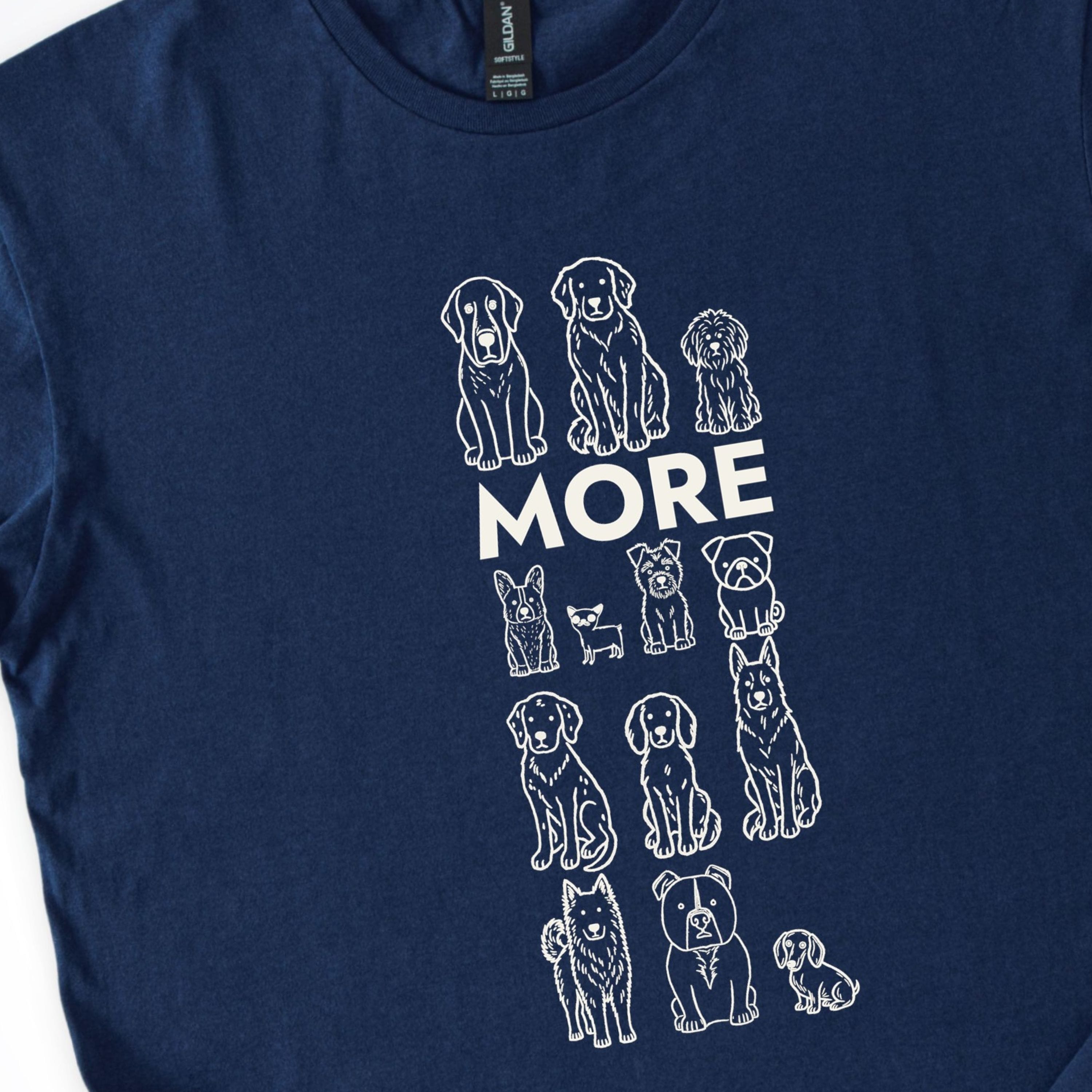 T-Shirt More Dogs Classic T-Shirt ReallyintoDogs