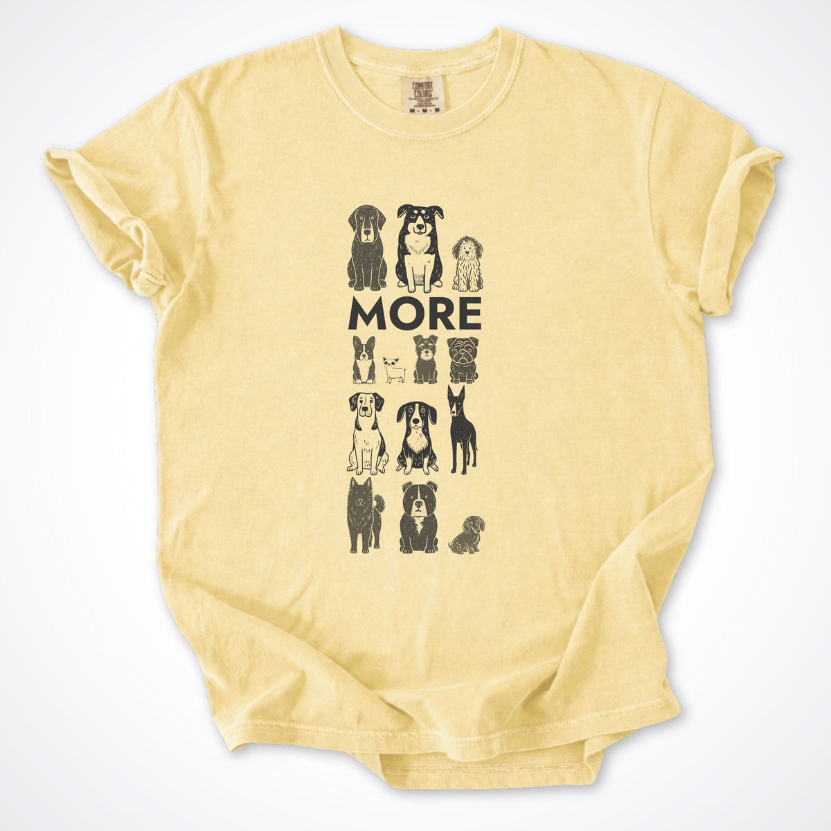 T-Shirt Butter / S More Dogs Premium T-Shirt ReallyintoDogs