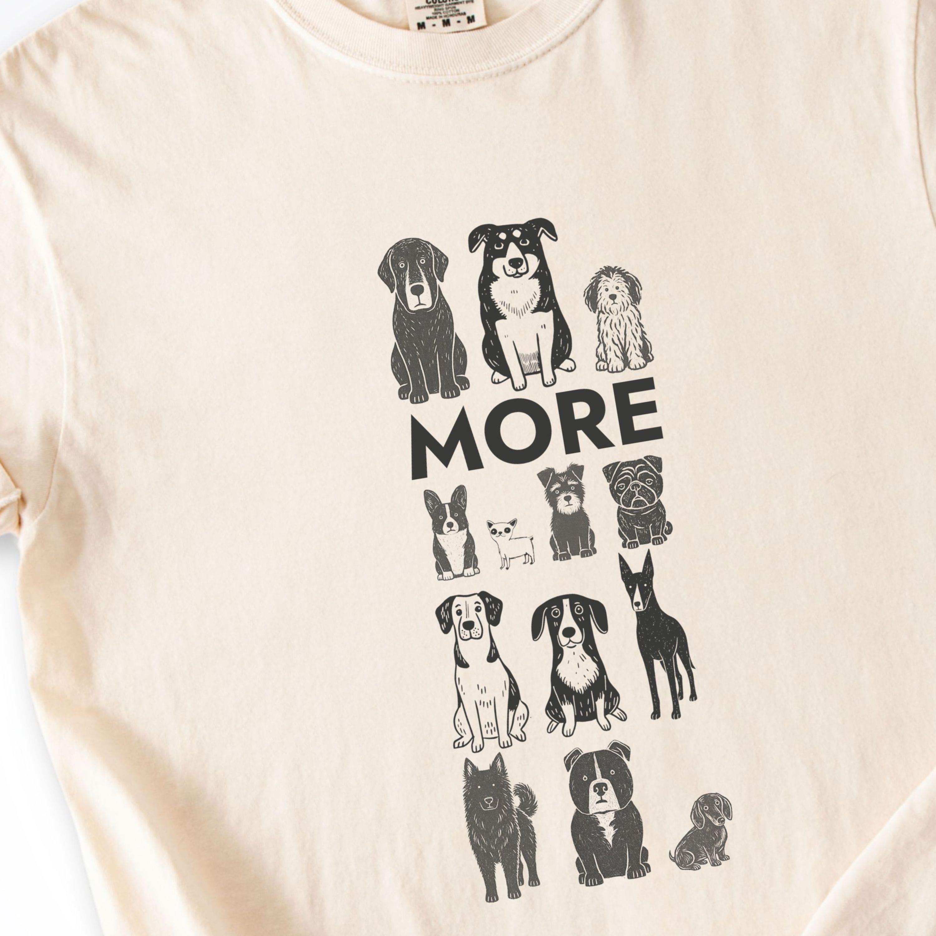 T-Shirt More Dogs Premium T-Shirt ReallyintoDogs