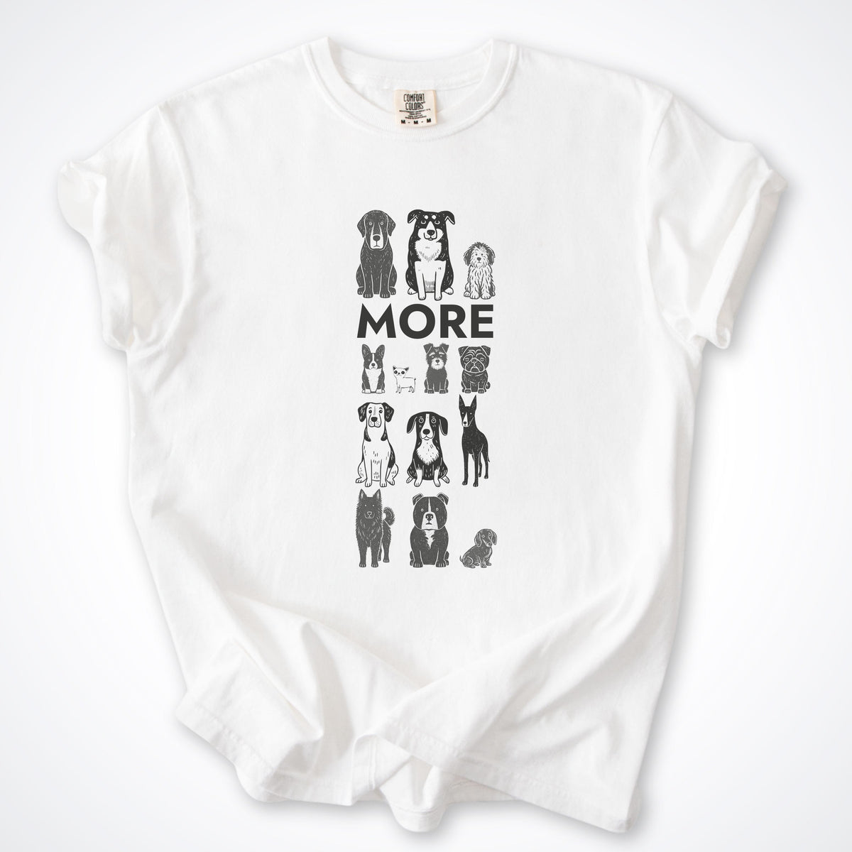 T-Shirt White / S More Dogs Premium T-Shirt ReallyintoDogs