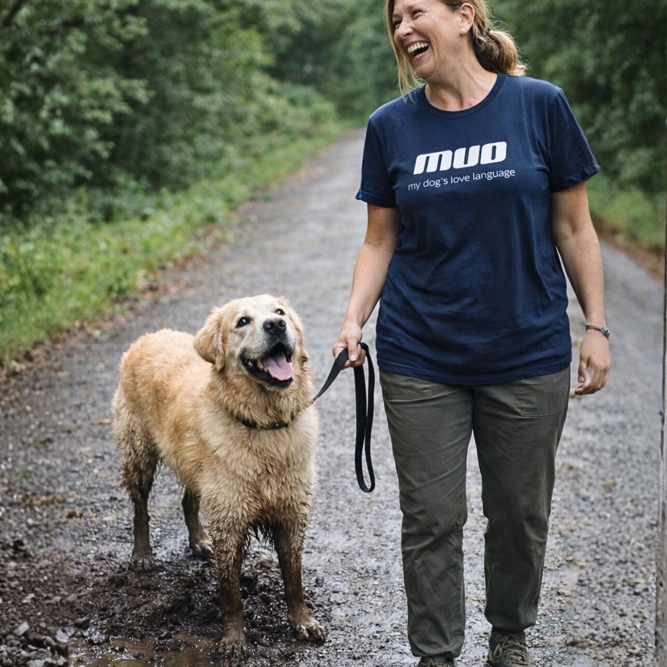 T-Shirt Mud My Dog's Love Language T-Shirt ReallyintoDogs