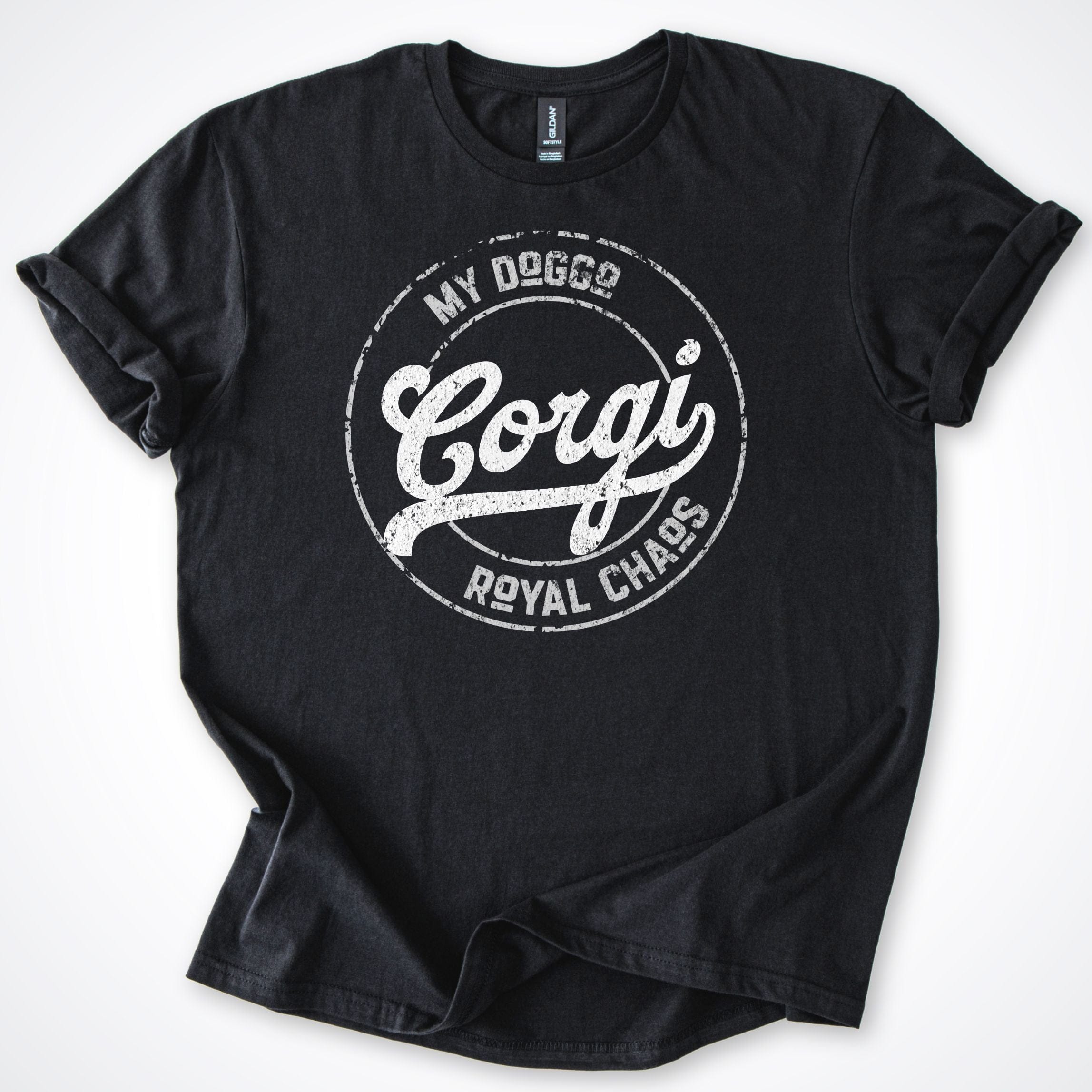 T-Shirt Black / S My Doggo Corgi Royal Chaos T-Shirt ReallyintoDogs