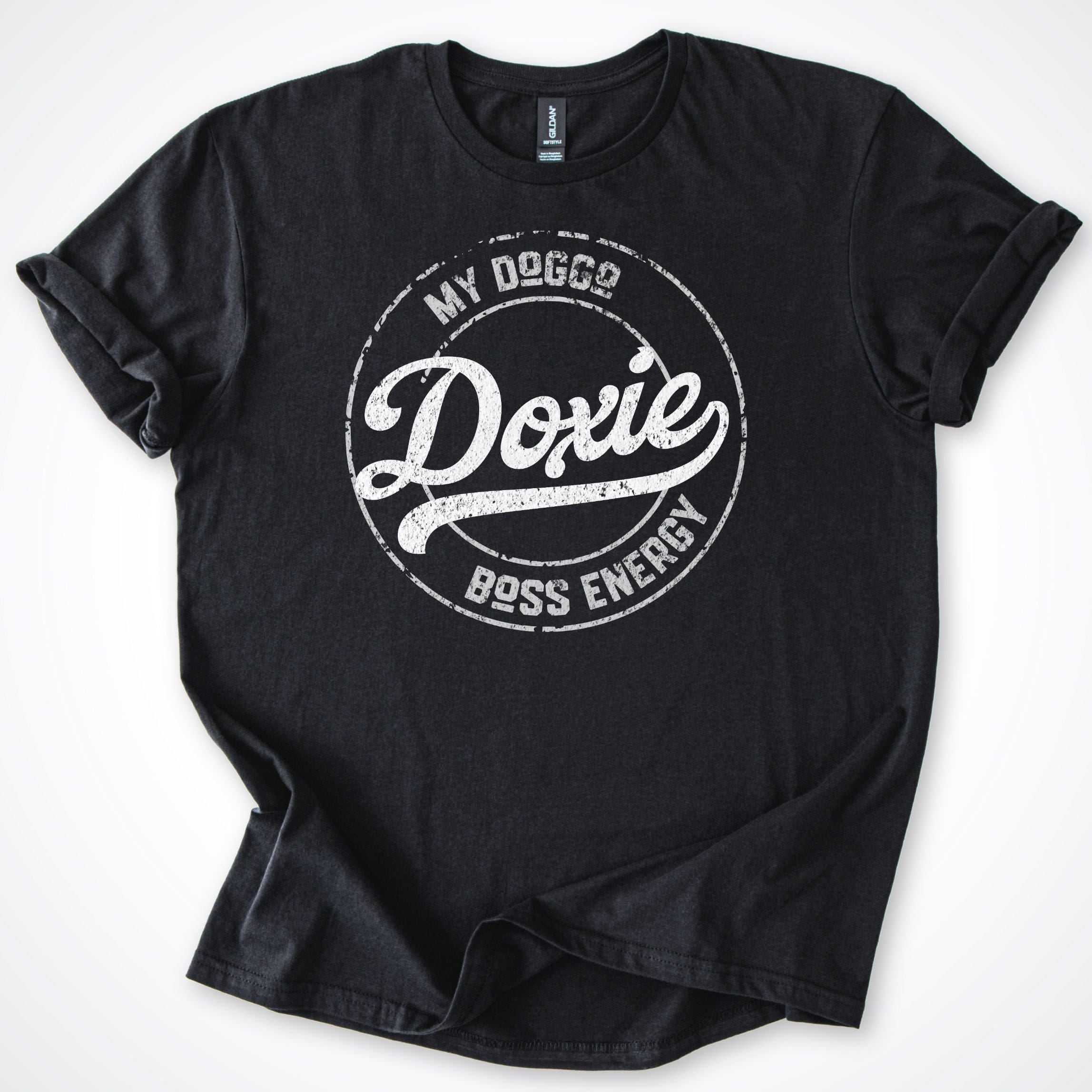 T-Shirt Black / S My Doggo Doxie Boss Energy T-Shirt ReallyintoDogs