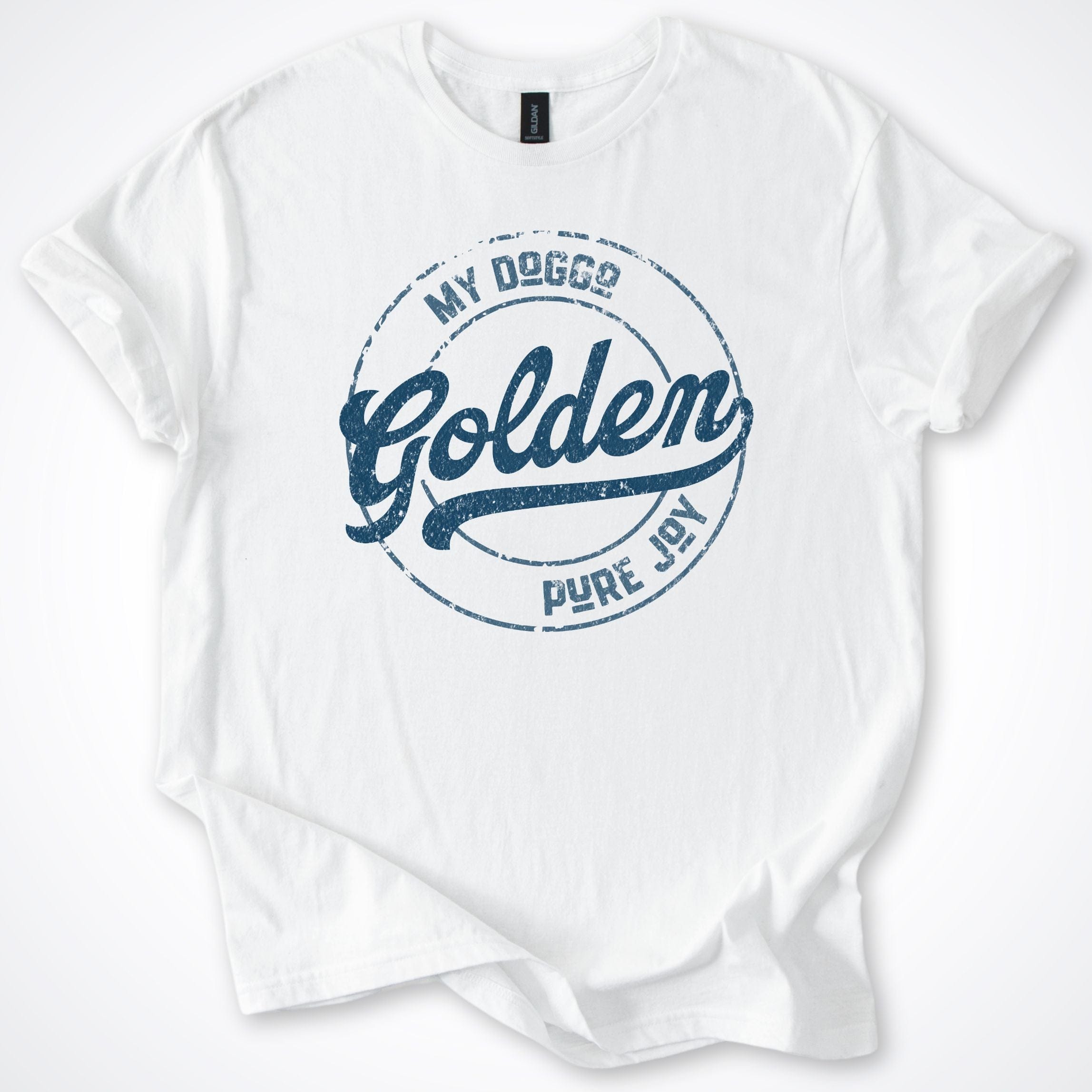 T-Shirt White / S My Doggo Golden Pure Joy T-Shirt ReallyintoDogs
