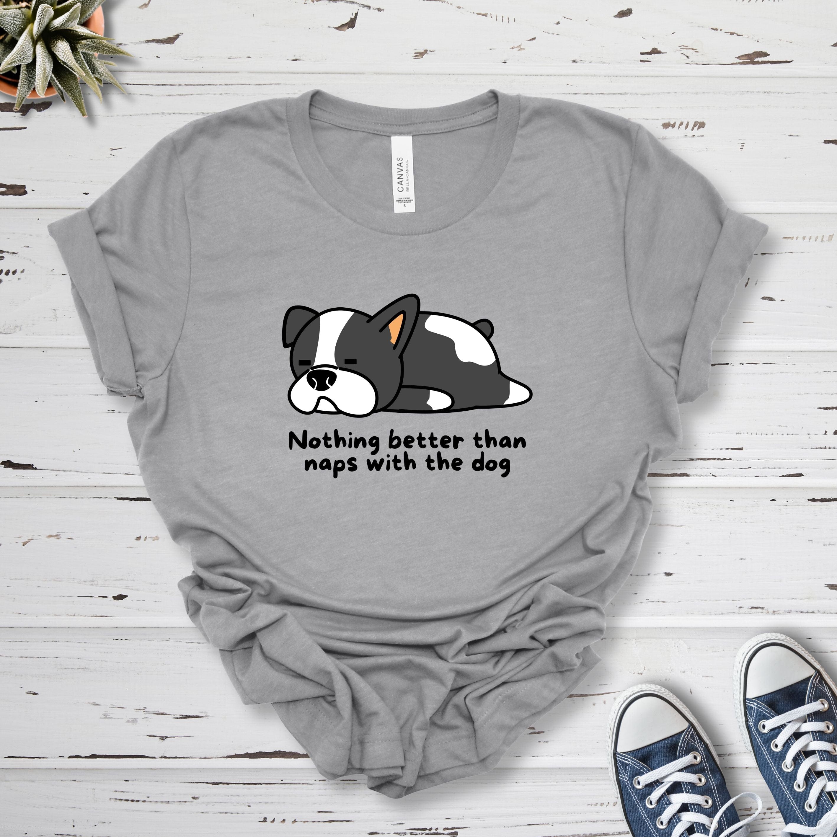 T-Shirt Athletic Heather / S Naps With The Dog Premium Unisex T-Shirt --reallyintothat