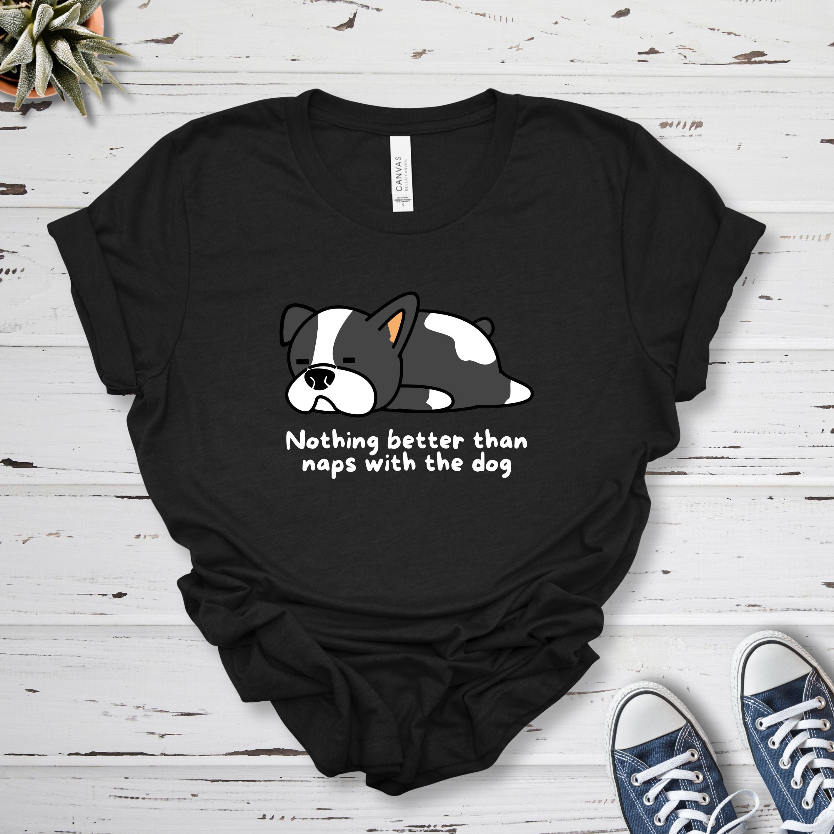 T-Shirt Black Heather / S Naps With The Dog Premium Unisex T-Shirt --reallyintothat