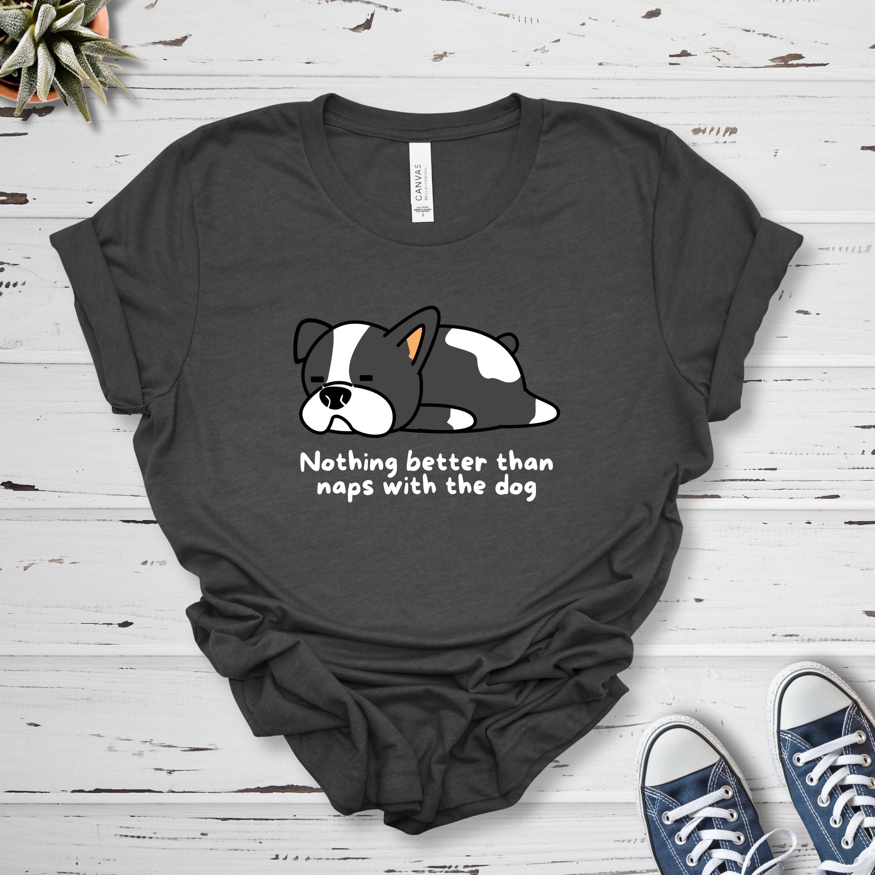 T-Shirt Dark Grey Heather / S Naps With The Dog Premium Unisex T-Shirt --reallyintothat