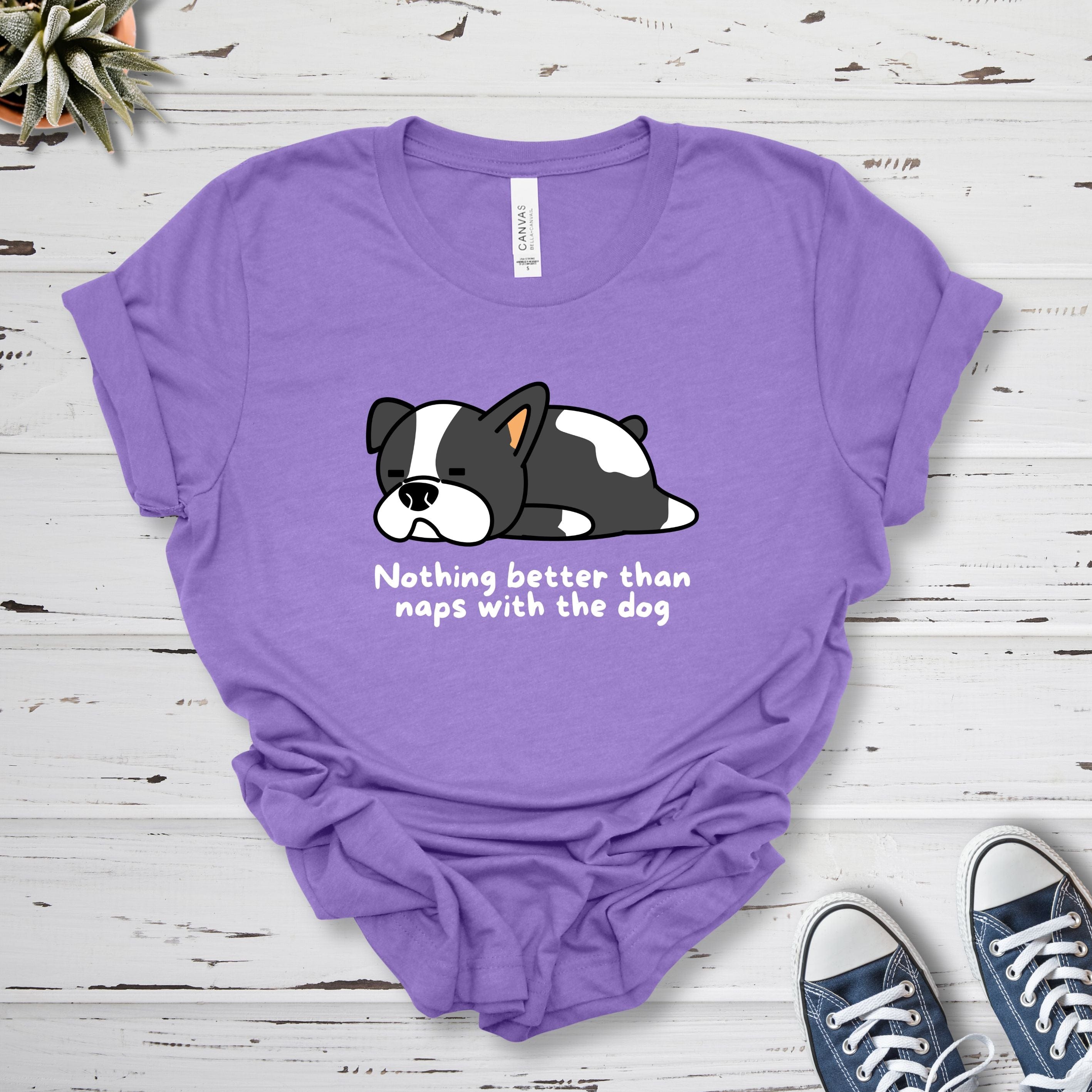 T-Shirt Heather Team Purple / S Naps With The Dog Premium Unisex T-Shirt --reallyintothat