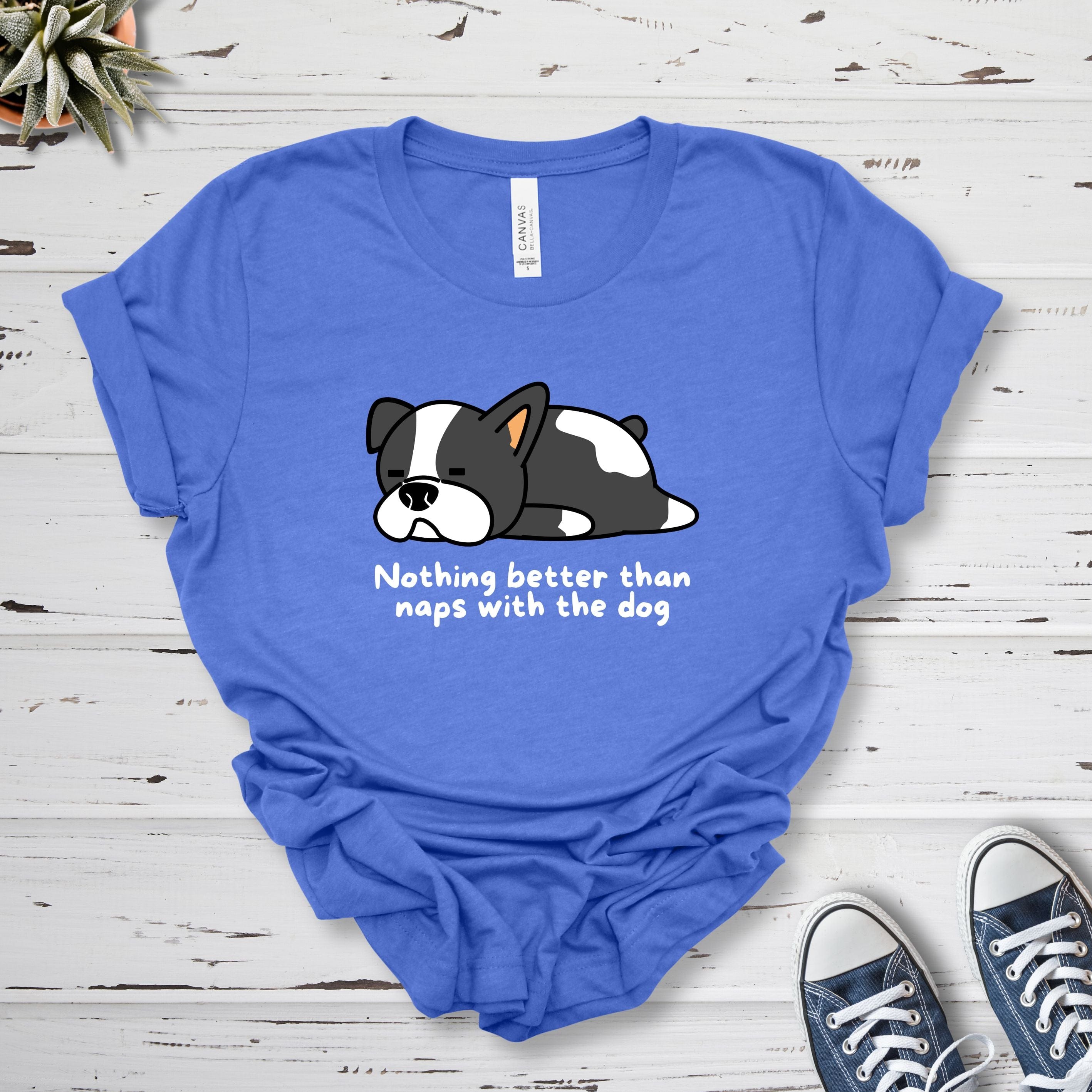 T-Shirt Heather True Royal / S Naps With The Dog Premium Unisex T-Shirt --reallyintothat