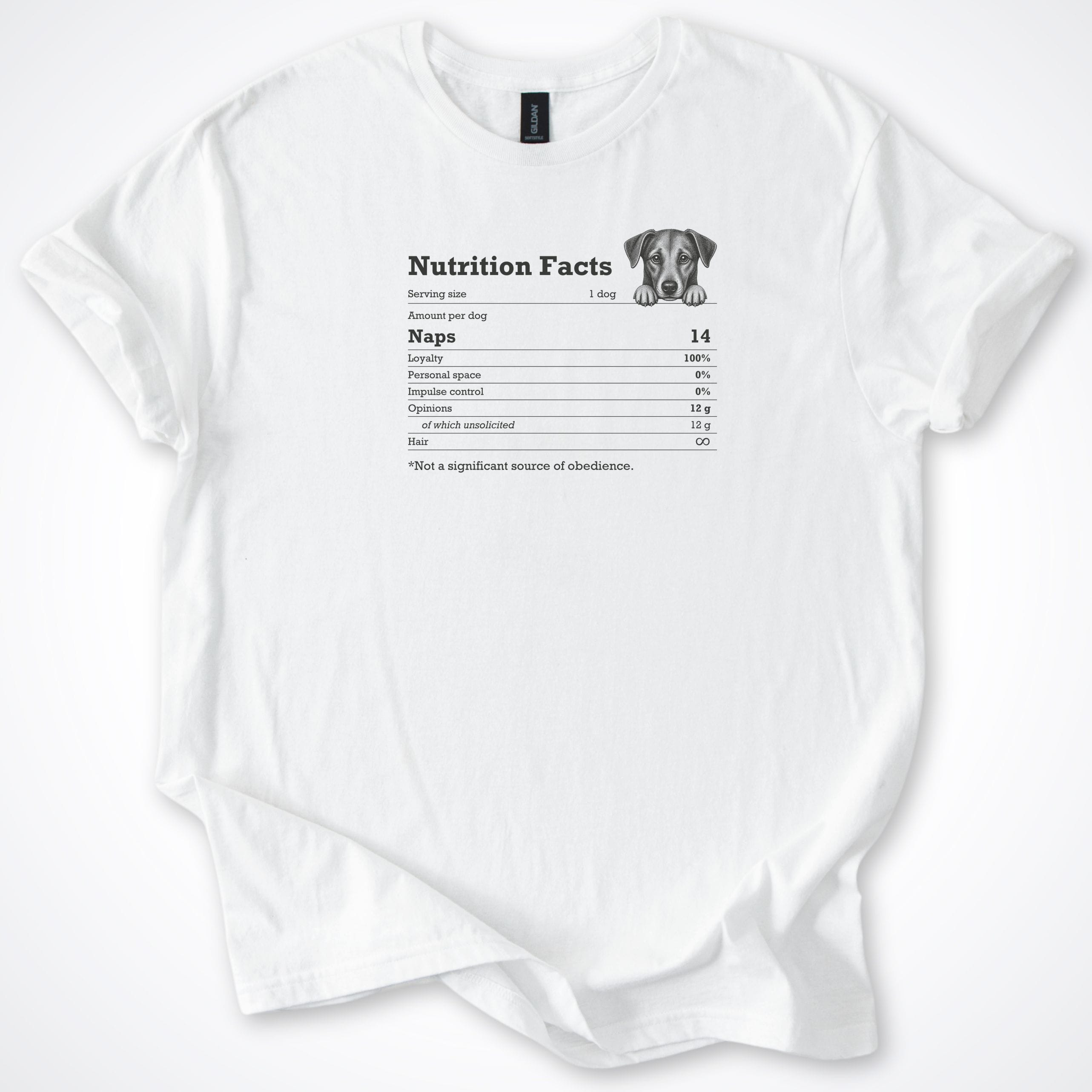 T-Shirt White / S Not A Significant Source Of Obedience Classic T-Shirt ReallyintoDogs