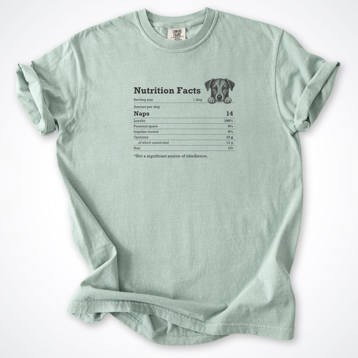 T-Shirt Bay / S Not A Significant Source Of Obedience Premium T-Shirt ReallyintoDogs