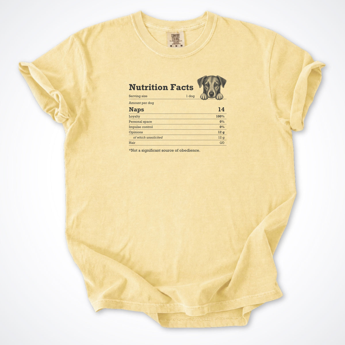 T-Shirt Butter / S Not A Significant Source Of Obedience Premium T-Shirt ReallyintoDogs