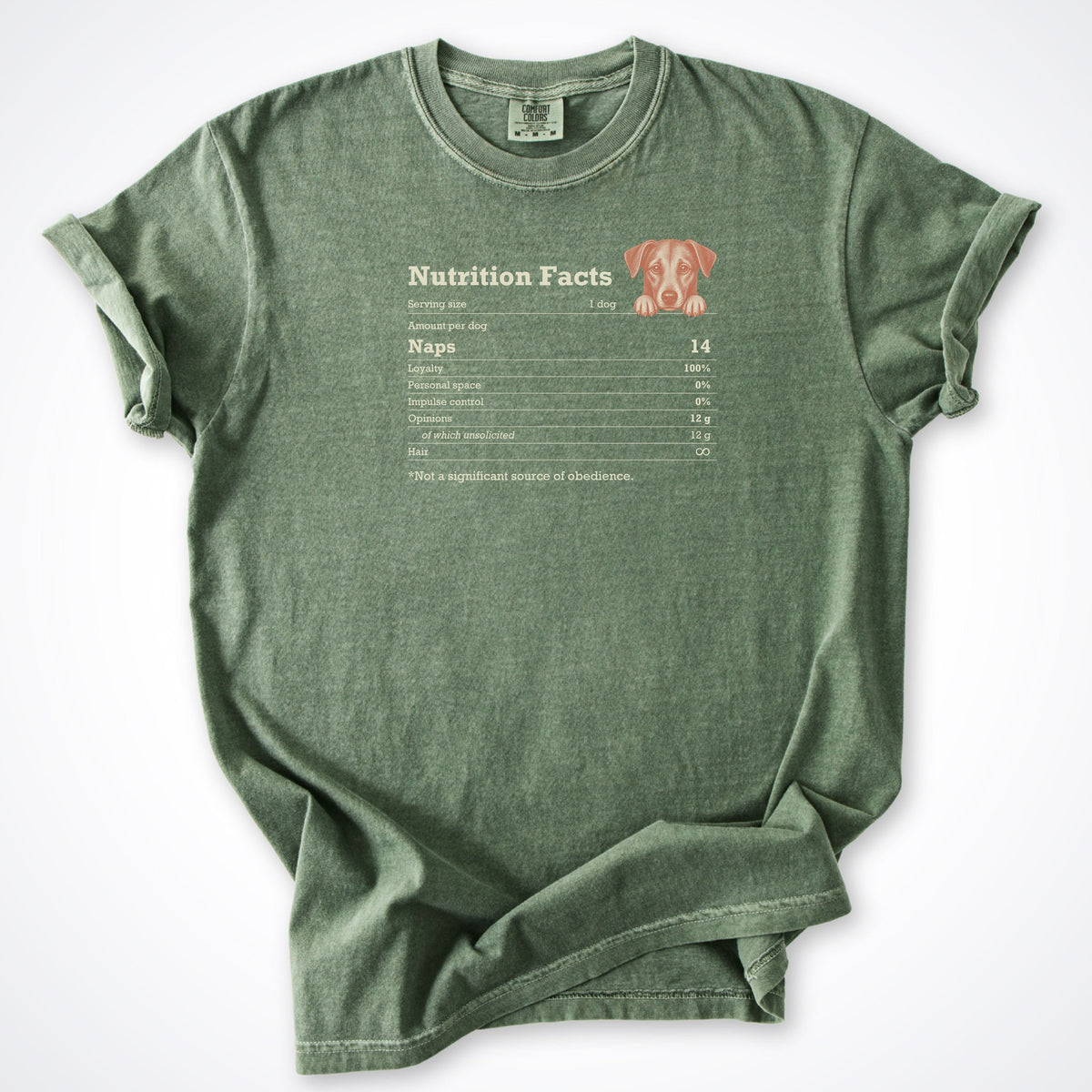 T-Shirt Moss / S Not A Significant Source Of Obedience Premium T-Shirt ReallyintoDogs