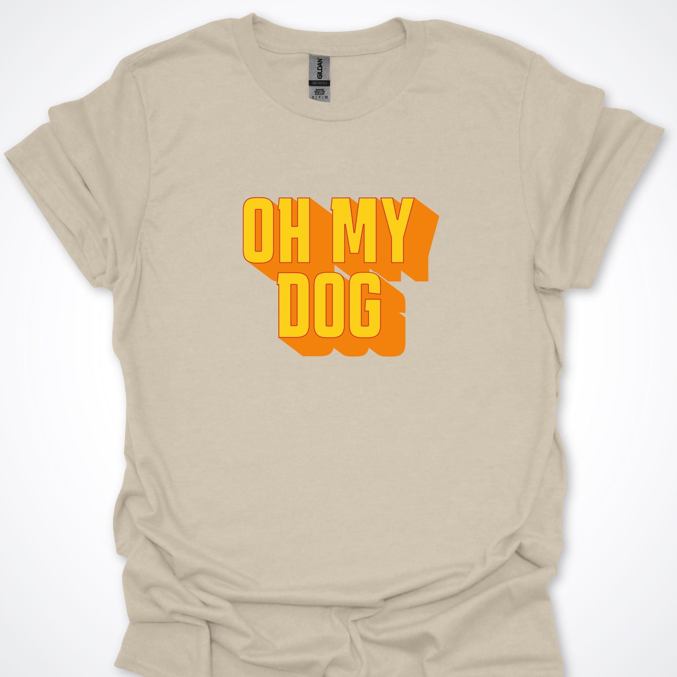 T-Shirt Natural / S Oh My Dog Bold Premium Unisex T-Shirt ReallyintoDogs