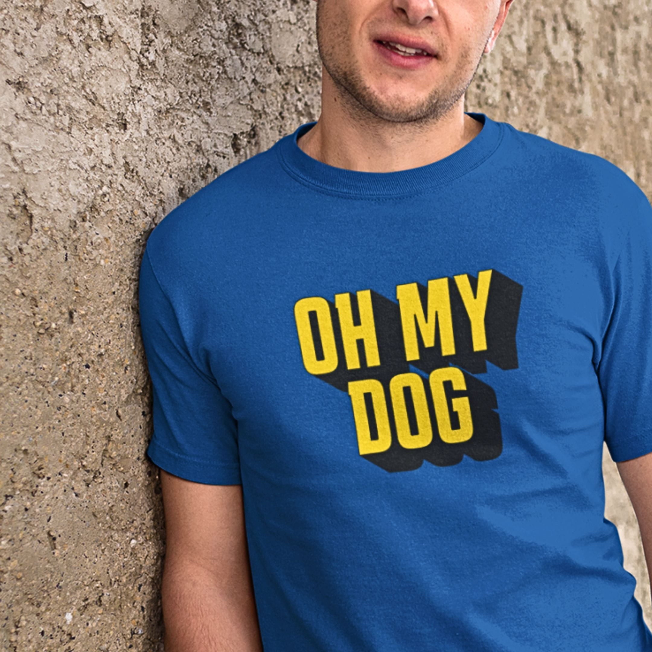 T-Shirt Oh My Dog Bold Premium Unisex T-Shirt ReallyintoDogs