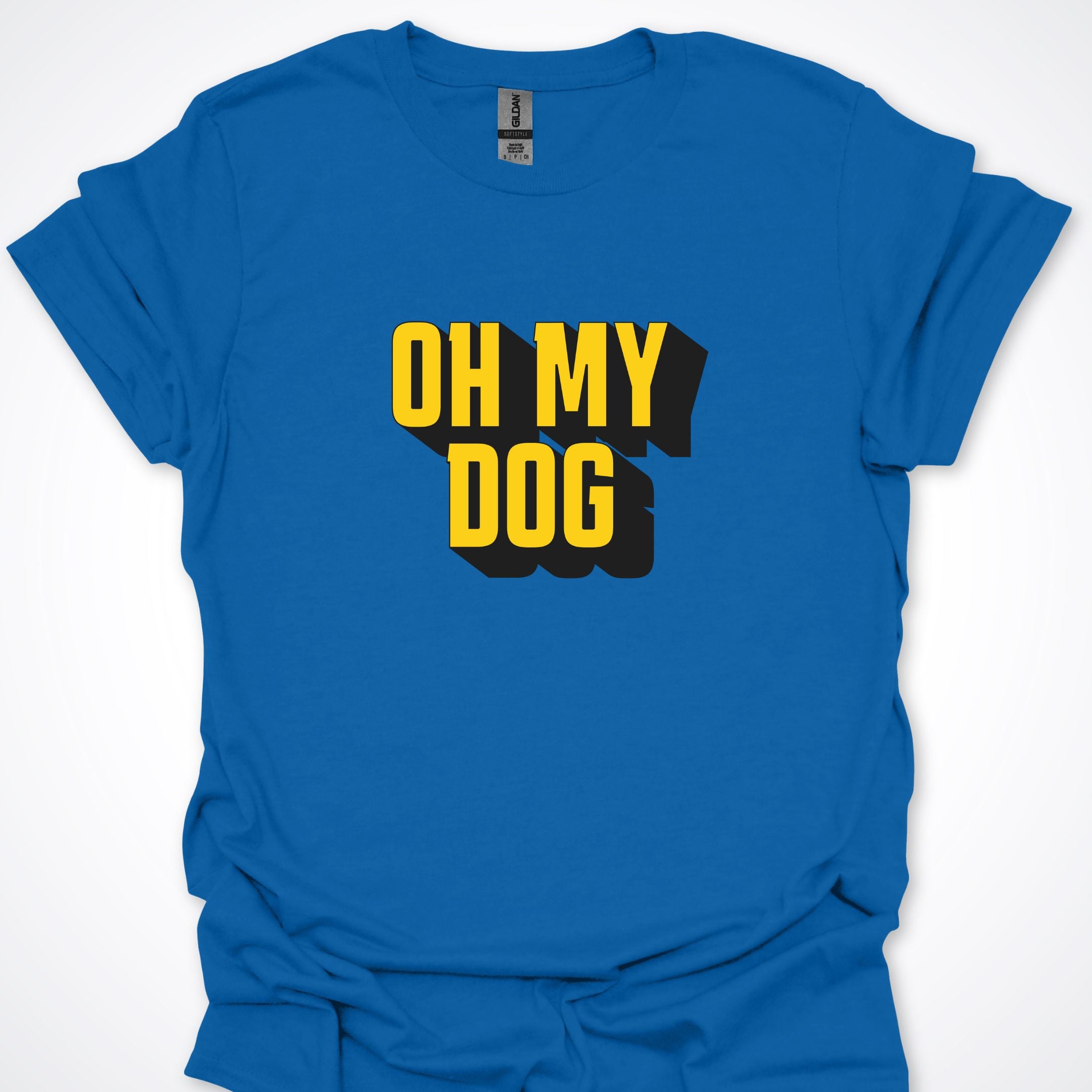 T-Shirt Royal / S Oh My Dog Bold Premium Unisex T-Shirt ReallyintoDogs