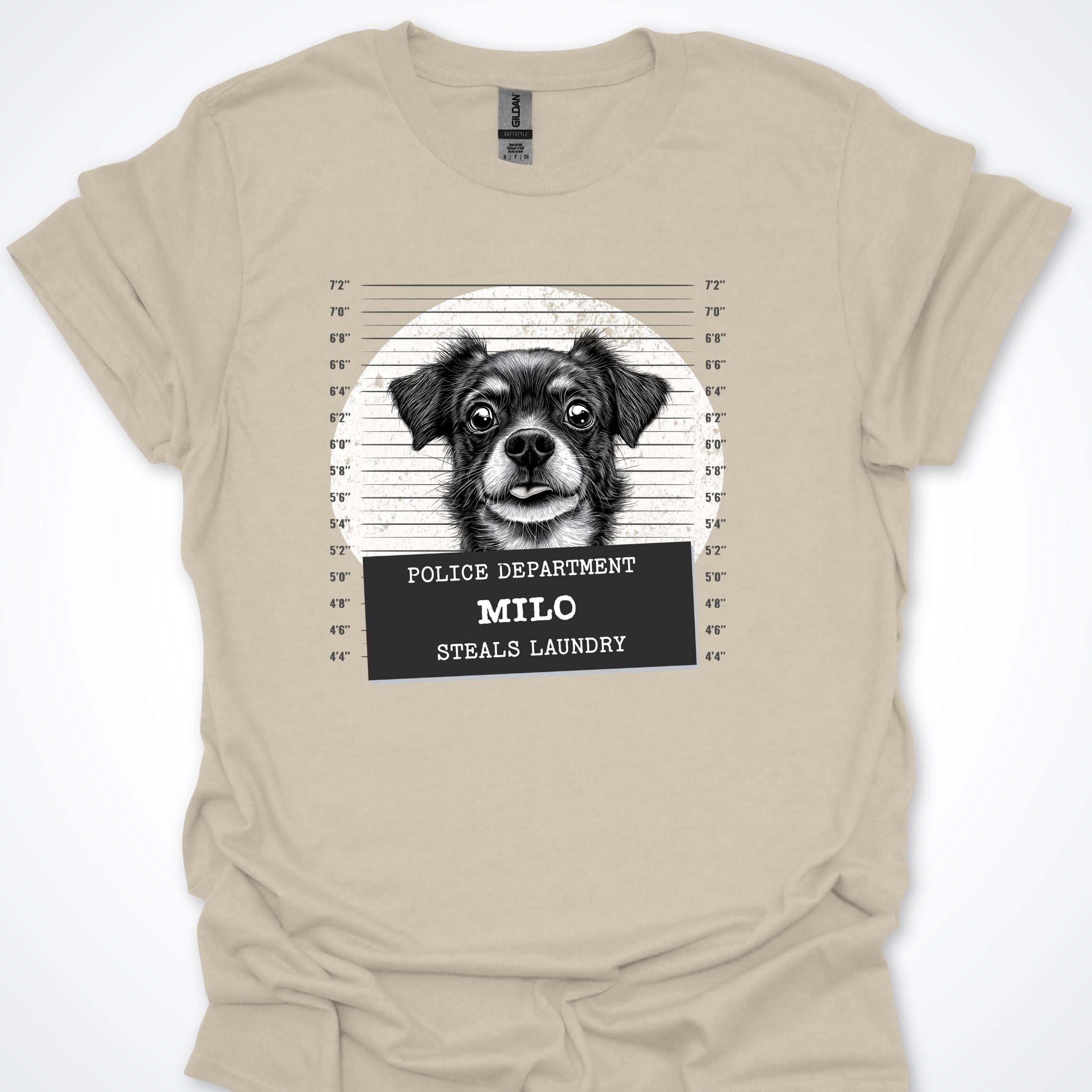 T-Shirt Natural / S Police Lineup - Steals Laundry Premium Unisex T-Shirt ReallyintoDogs