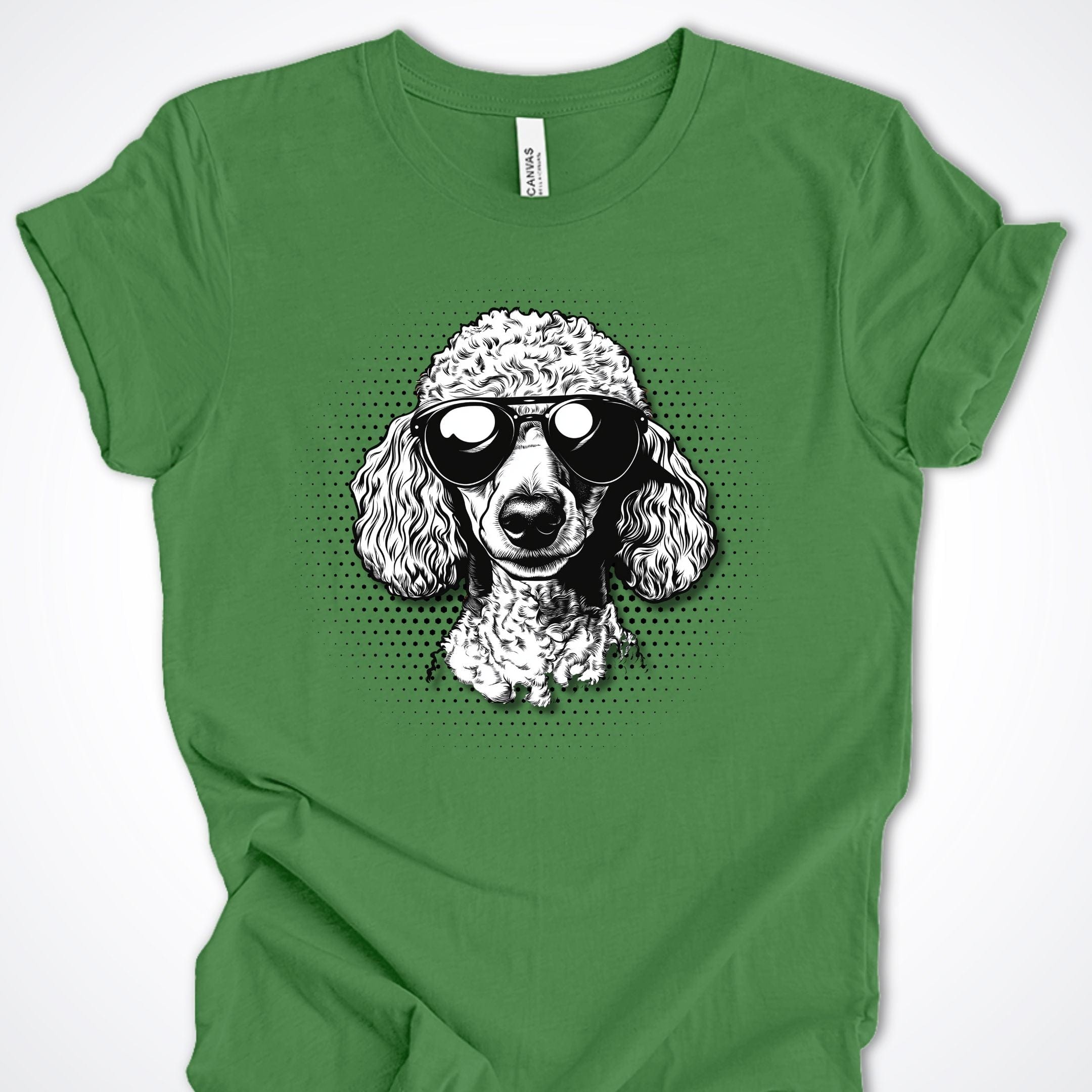 T-Shirt Leaf / S Poodle Top Dog Premium Unisex T-Shirt ReallyintoDogs