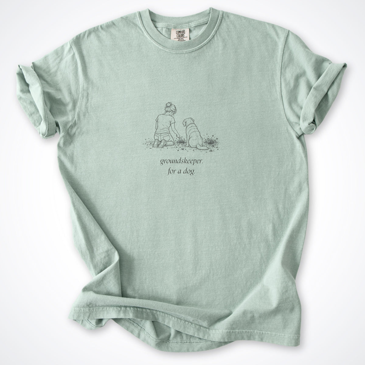 Groundskeeper. For A Dog. Sketch Premium T-Shirt
