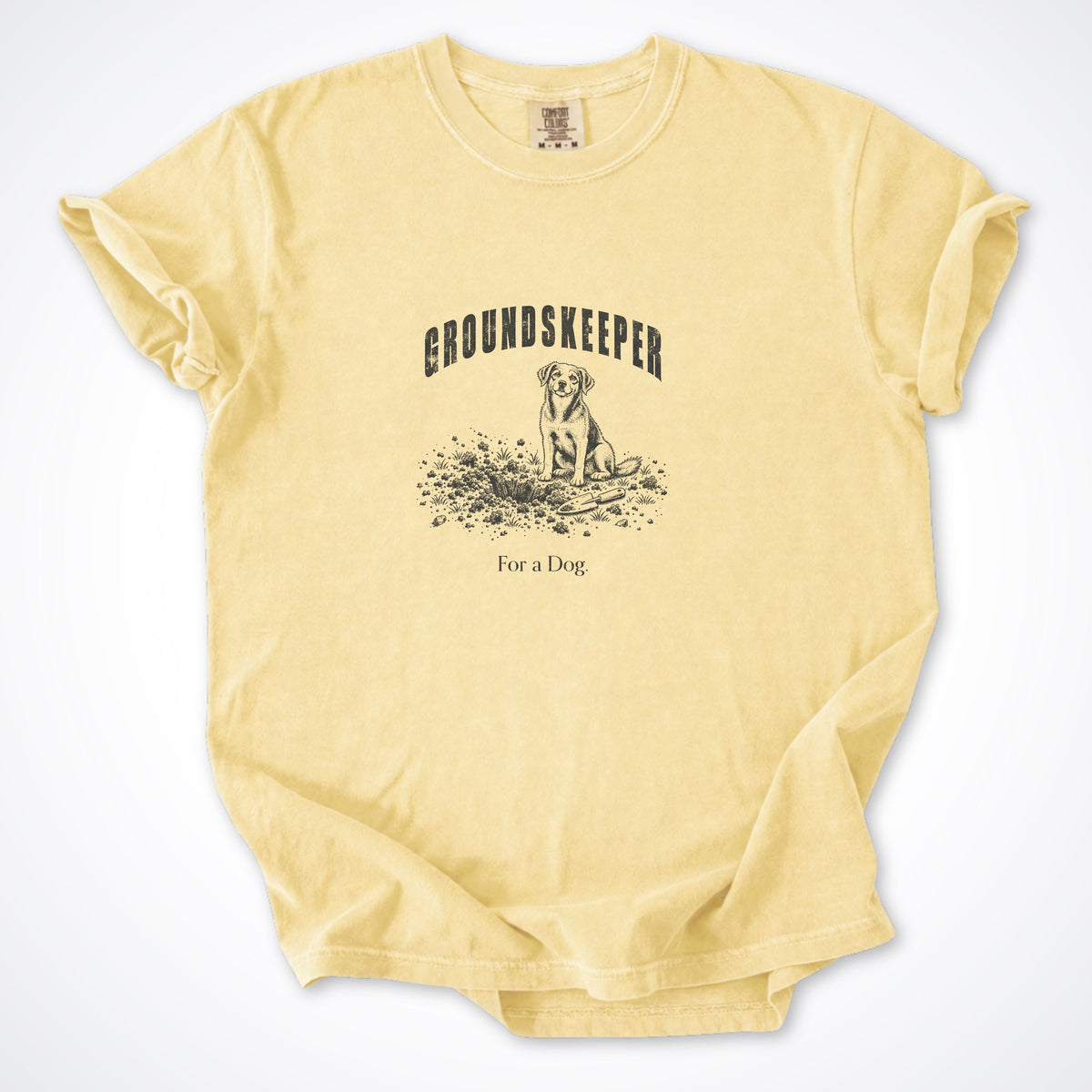 Groundskeeper. For A Dog. Arch Premium T-Shirt