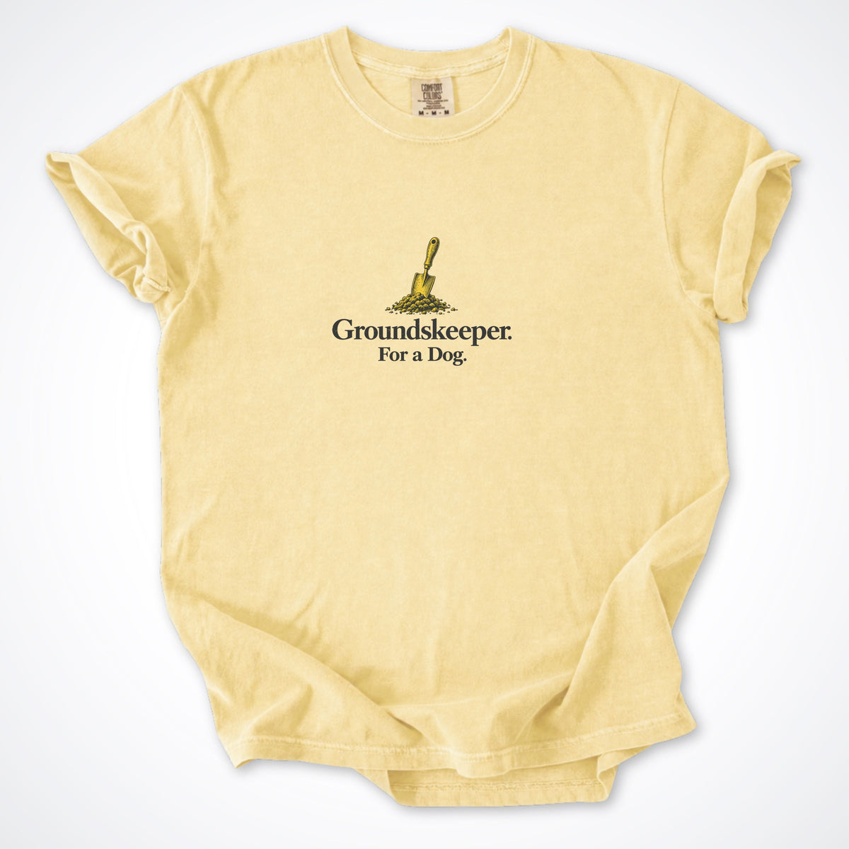 Groundskeeper. For A Dog. Trowel Premium T-Shirt