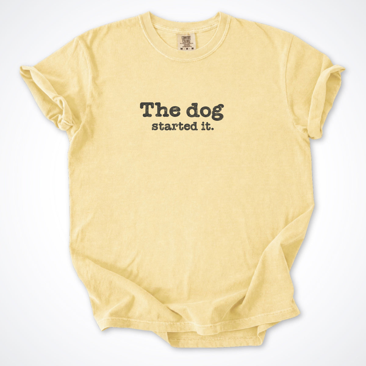 The Dog Started It Premium T-Shirt