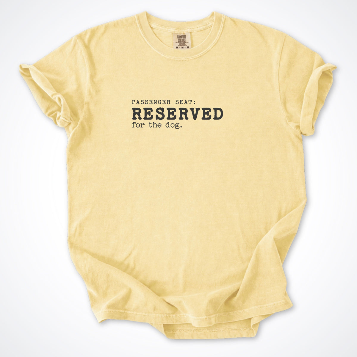 Passenger Seat: Reserved For The Dog Premium T-Shirt