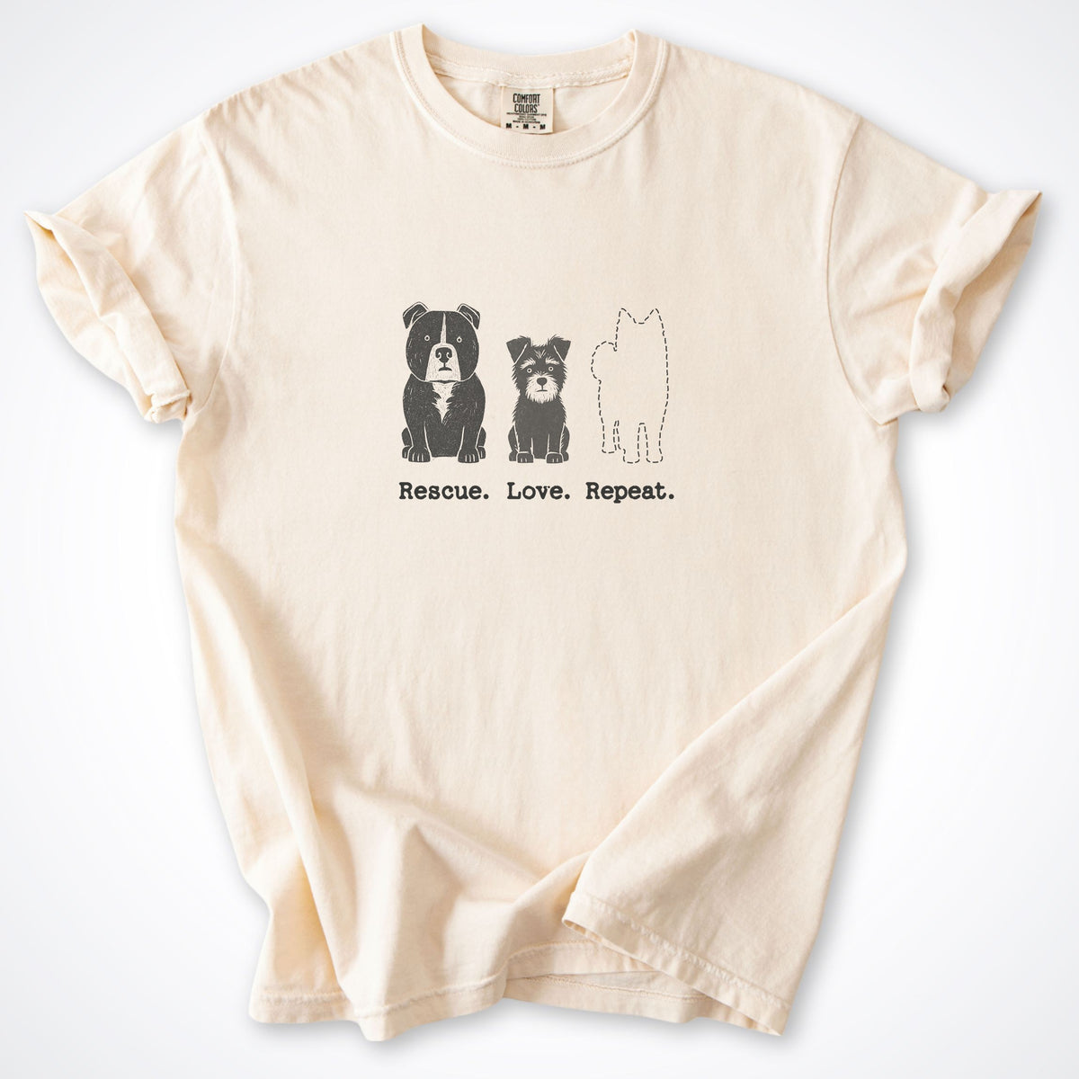 Rescue. Love. Repeat. The Next One Premium T-Shirt