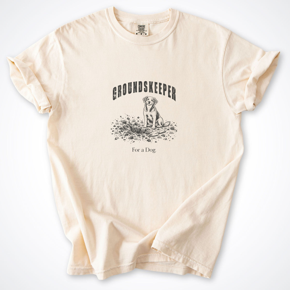 Groundskeeper. For A Dog. Arch Premium T-Shirt