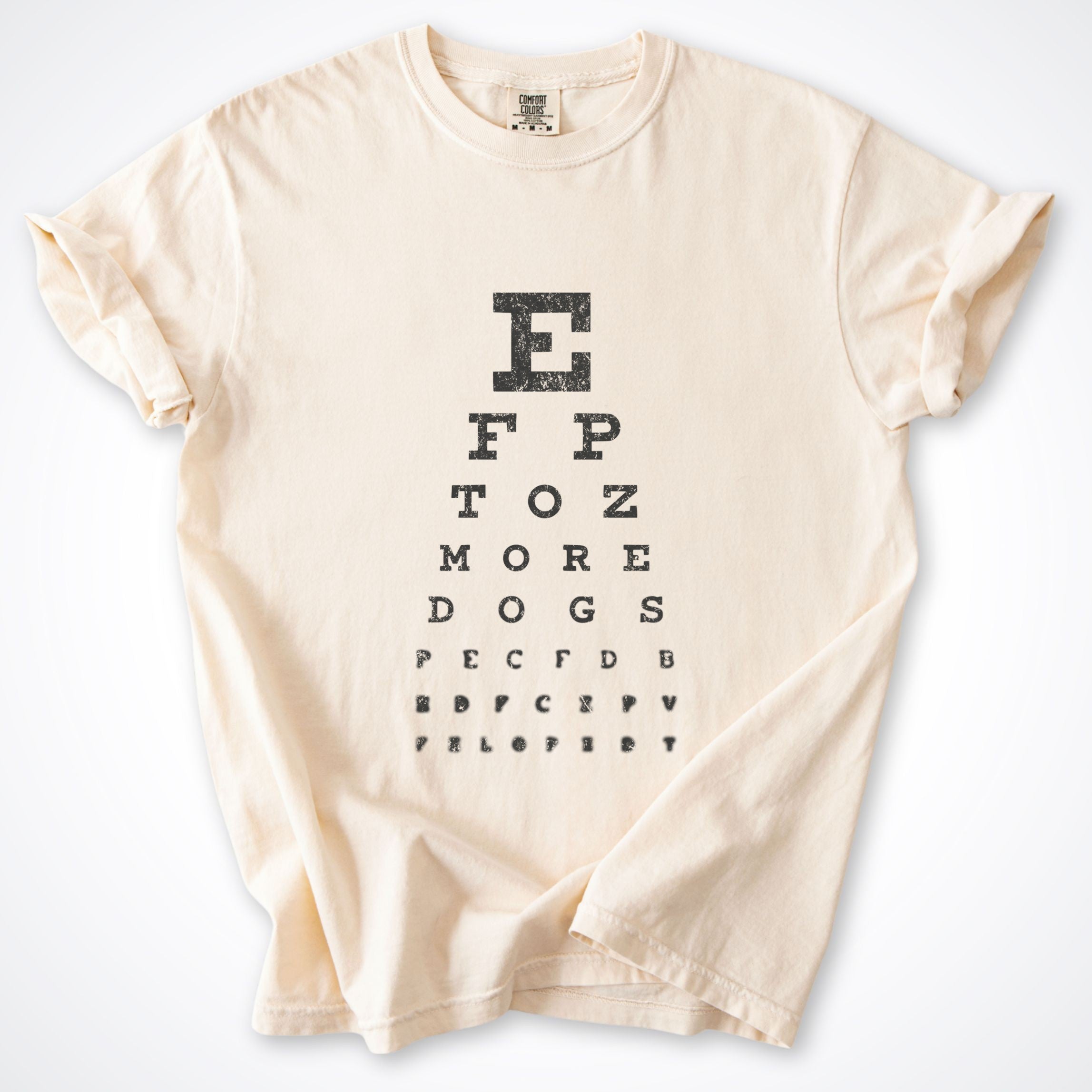 More Dogs Eye Test Premium T-Shirt