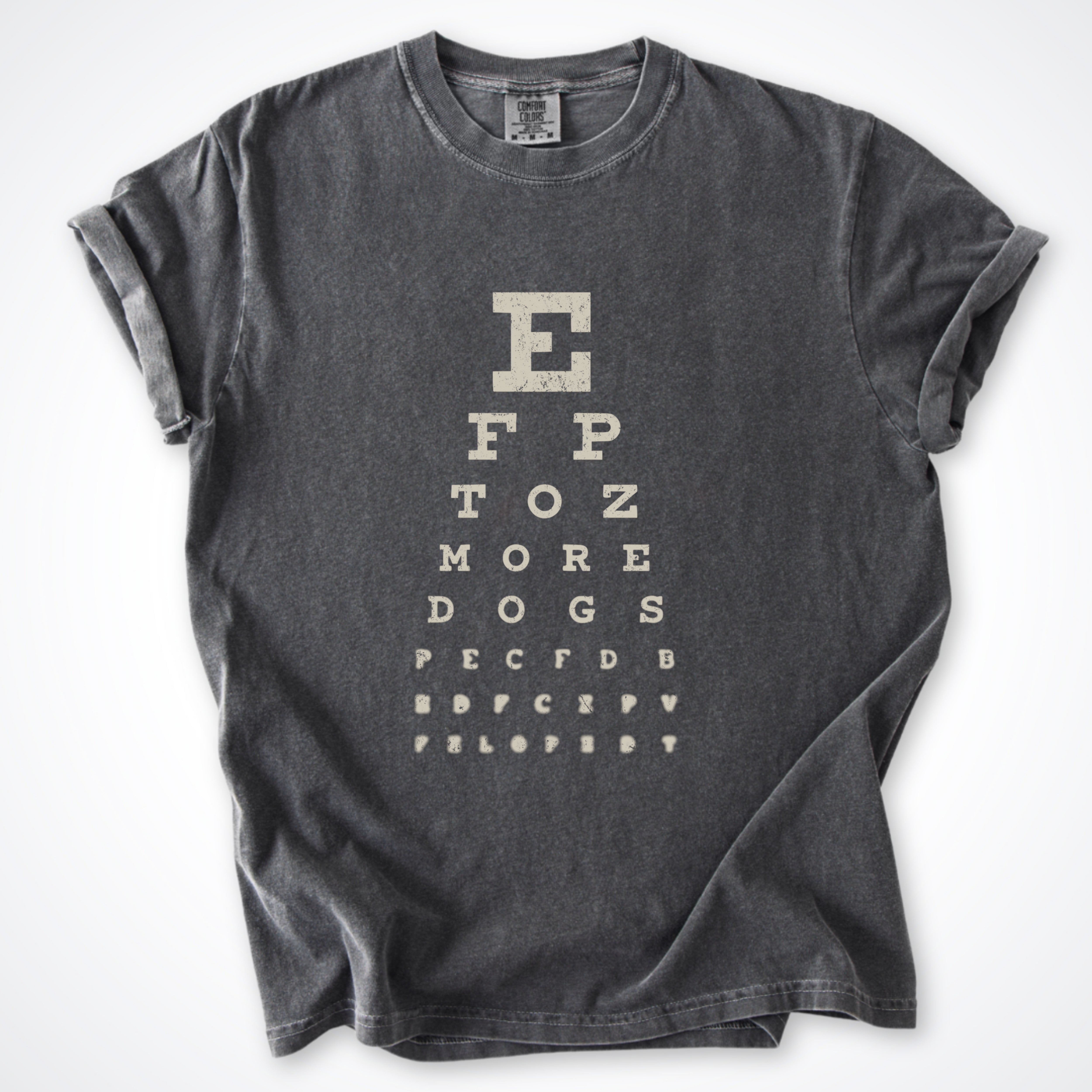 More Dogs Eye Test Premium T-Shirt