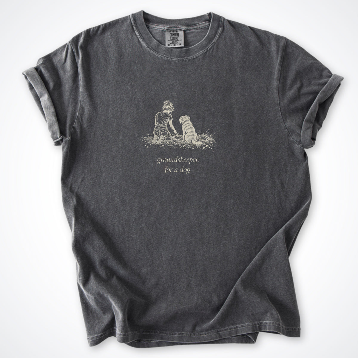 Groundskeeper. For A Dog. Sketch Premium T-Shirt
