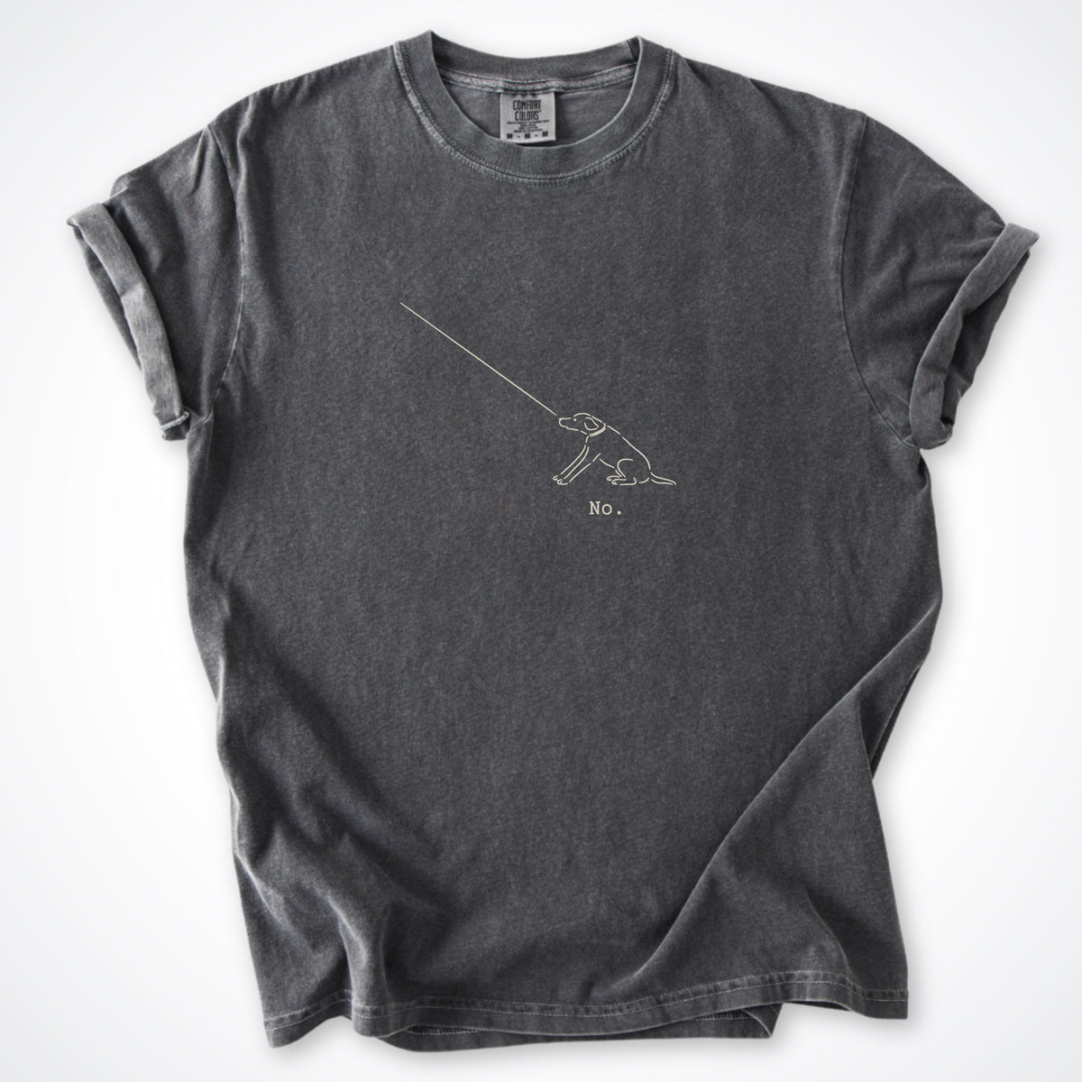 The Dog Says No Premium T-Shirt