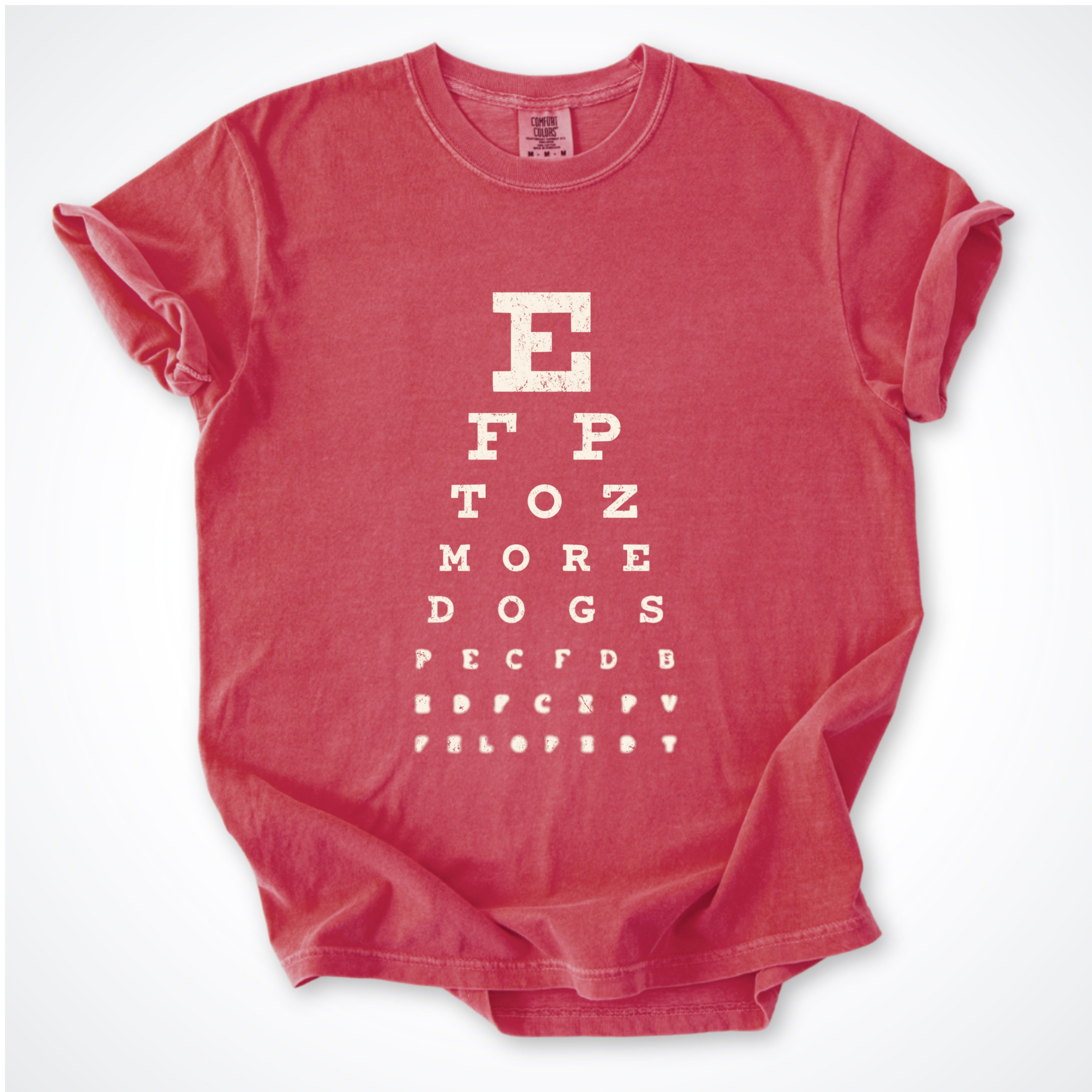 More Dogs Eye Test Premium T-Shirt