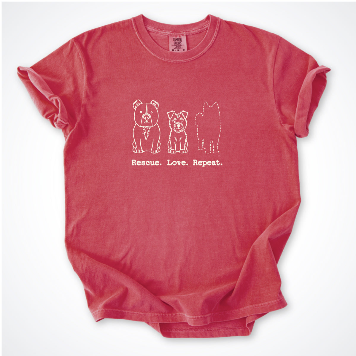 Rescue. Love. Repeat. The Next One Premium T-Shirt