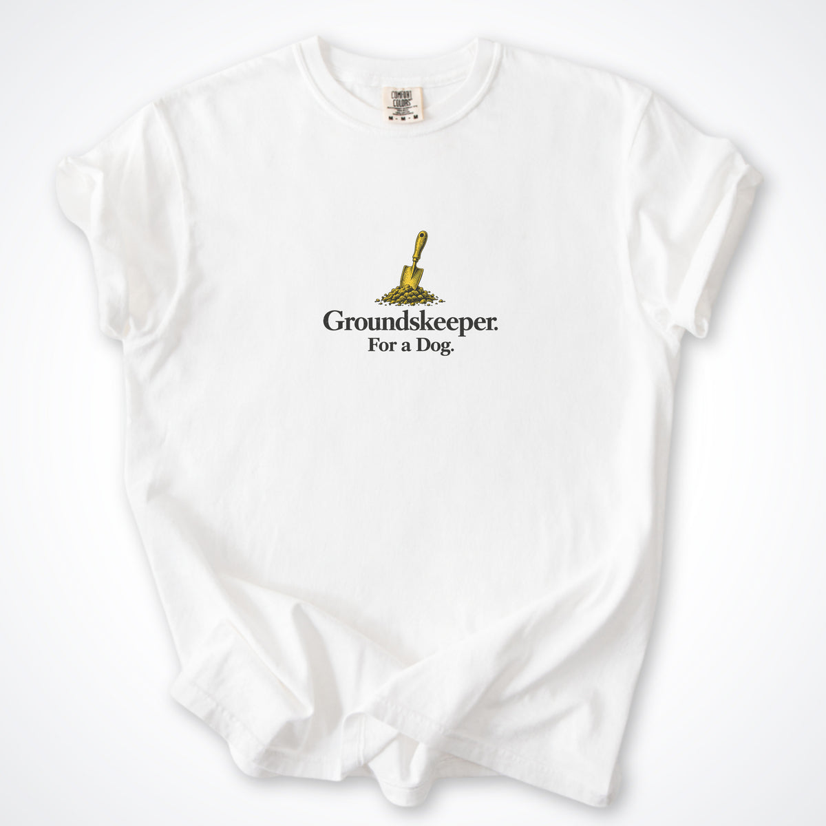 Groundskeeper. For A Dog. Trowel Premium T-Shirt