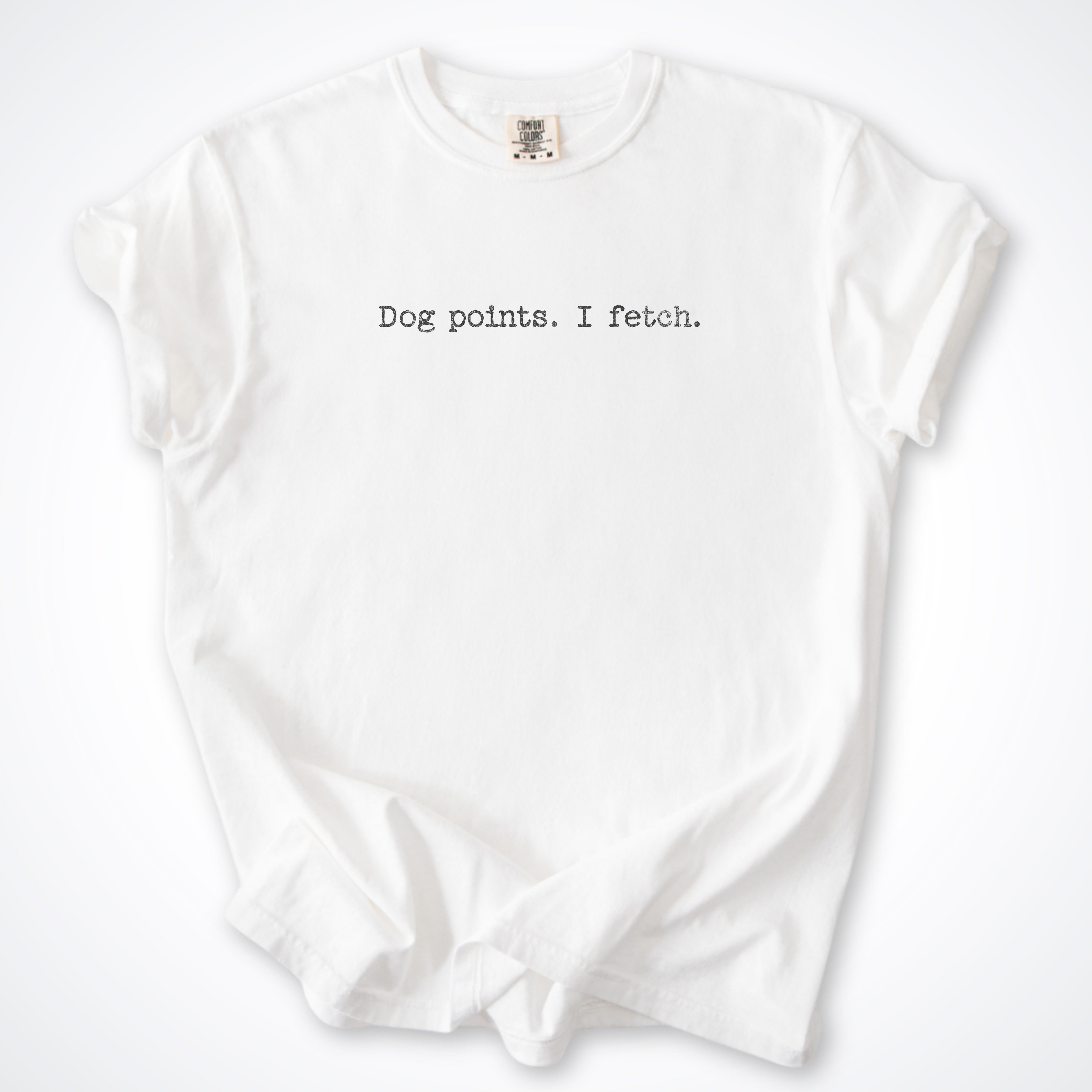 Dog Points. I Fetch. Premium T-Shirt
