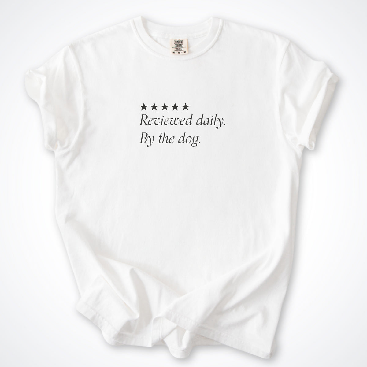 Reviewed Daily. By The Dog. Premium T-Shirt